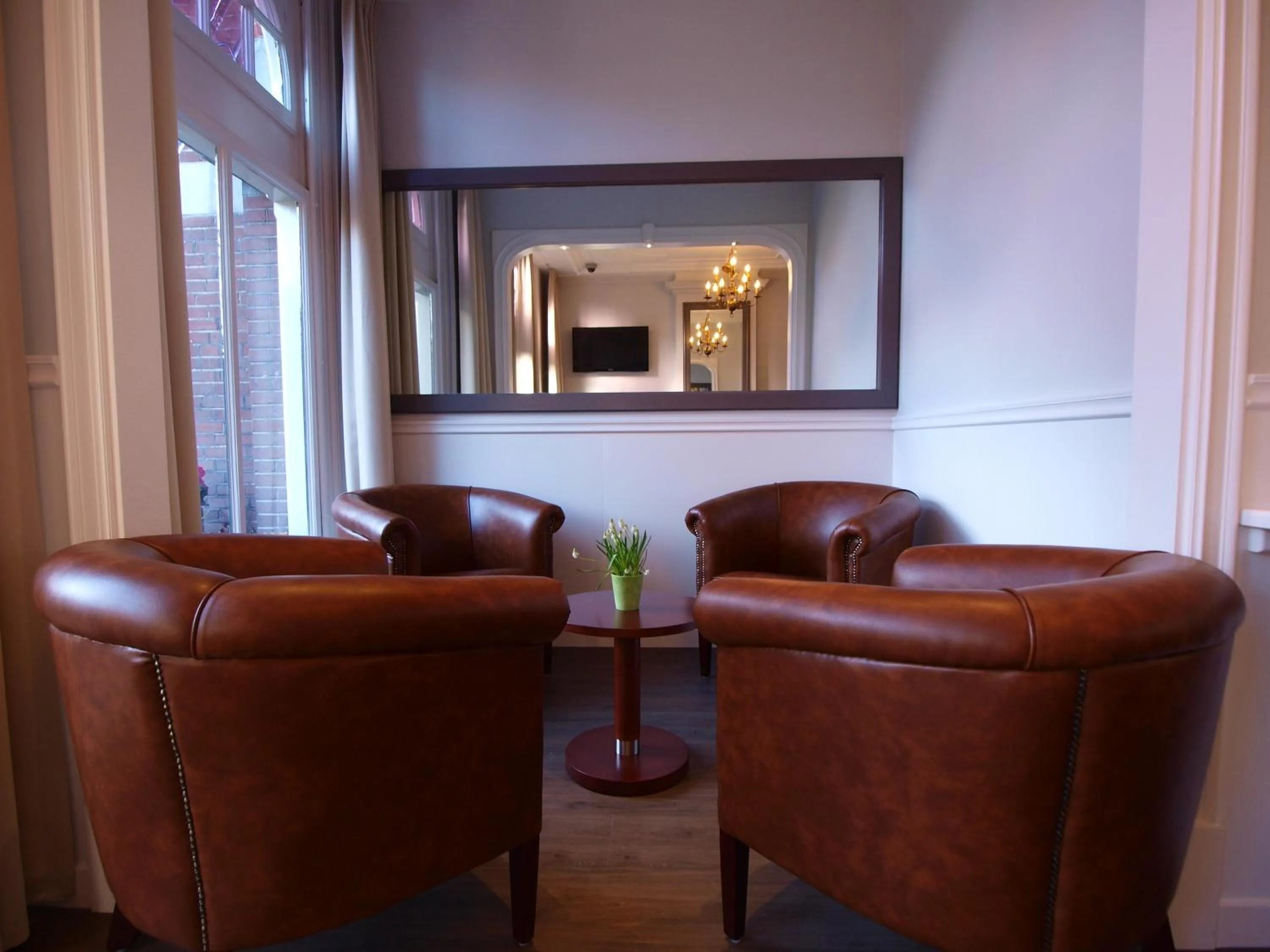 Lobby or reception in Hotel Clemens