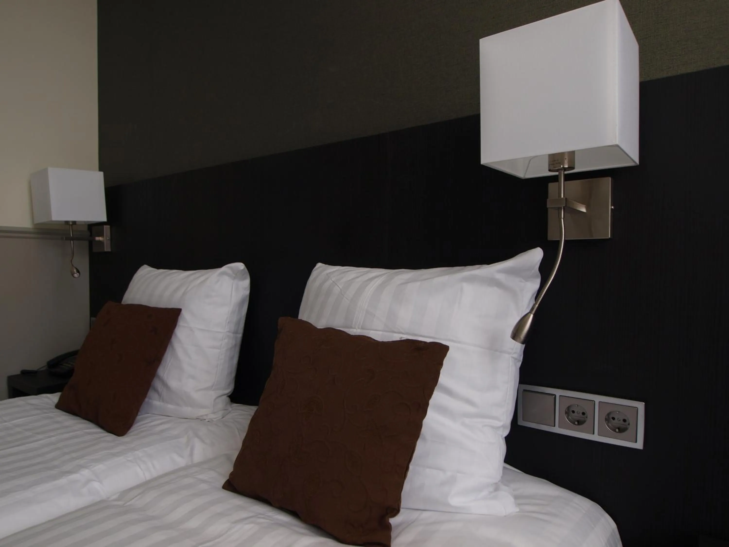 Bed in Hotel Clemens