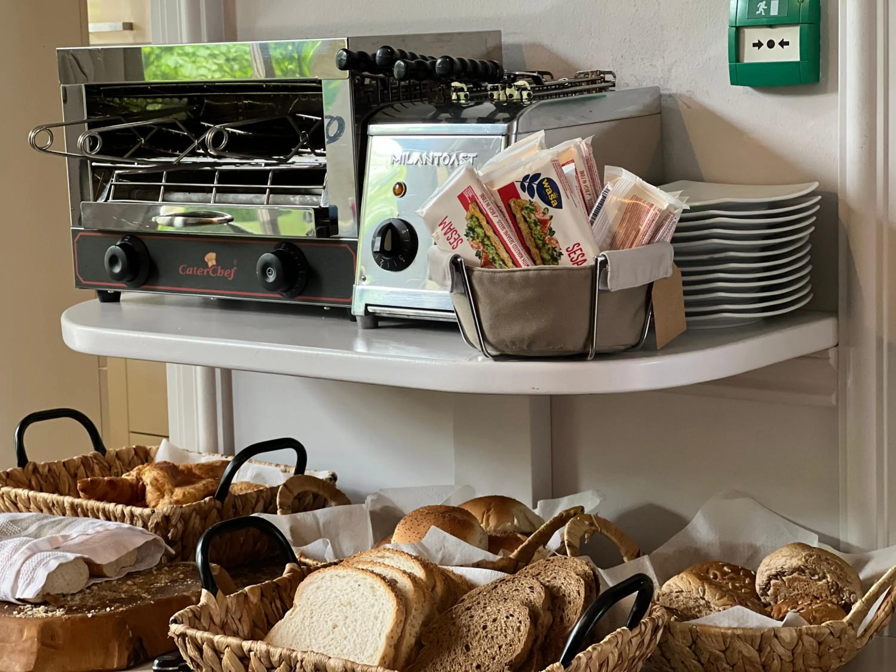 Buffet breakfast in Hotel Clemens