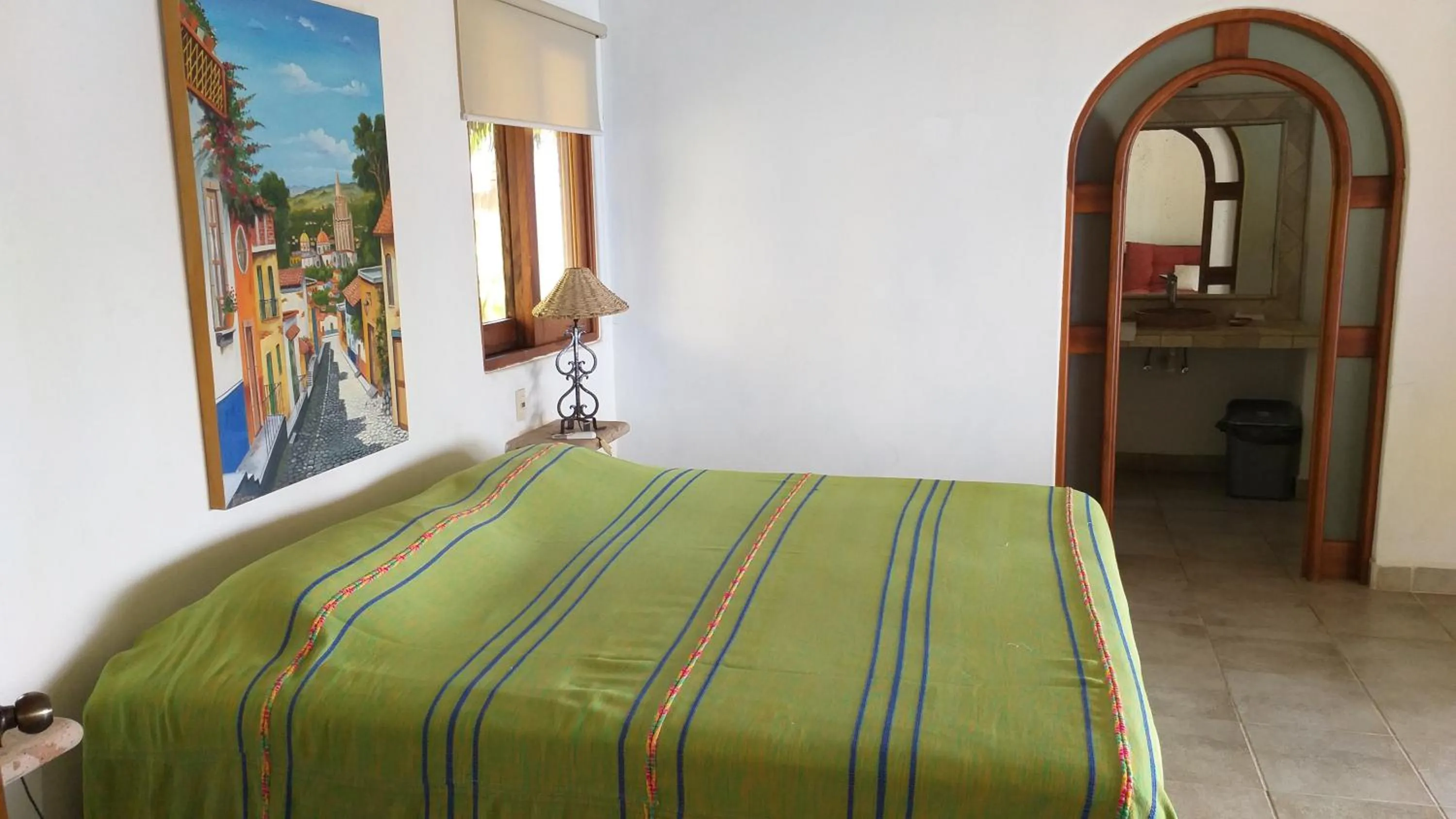 Bedroom, Bed in Bungalows Lydia San Pancho