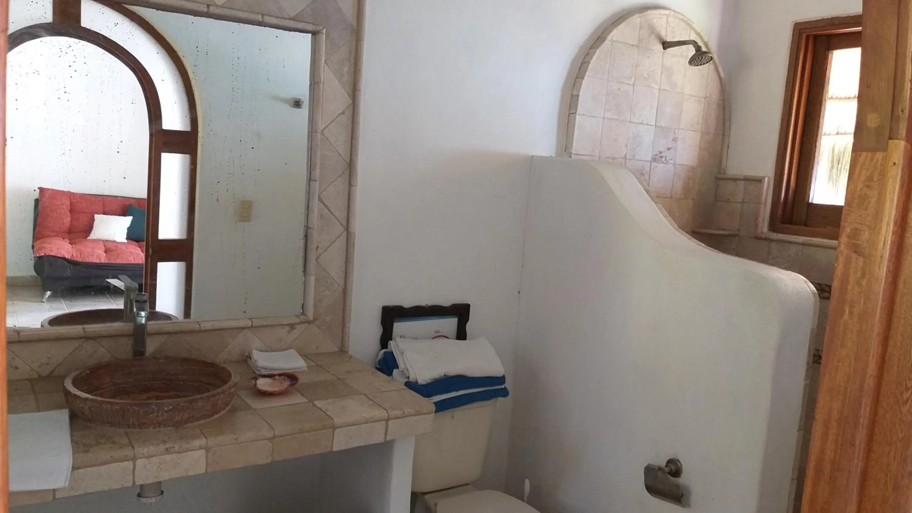 Bathroom in Bungalows Lydia San Pancho