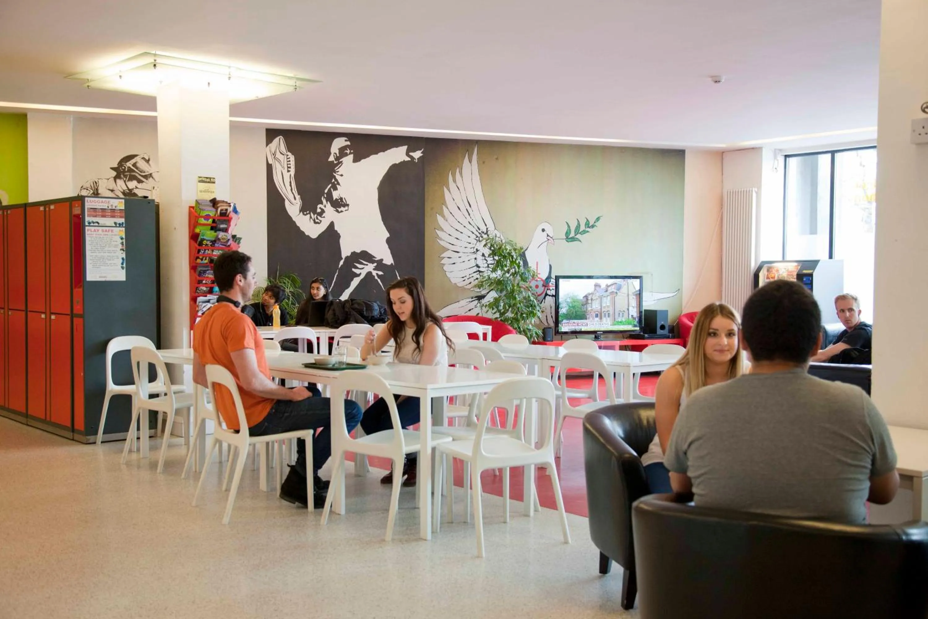 Lobby or reception in Abigail's Hostel