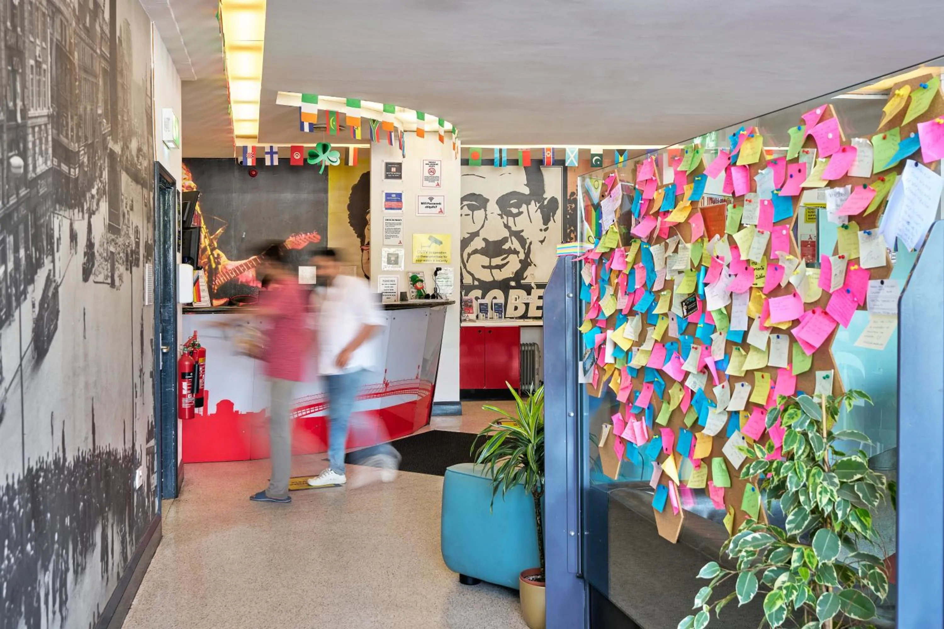 Lobby or reception in Abigail's Hostel