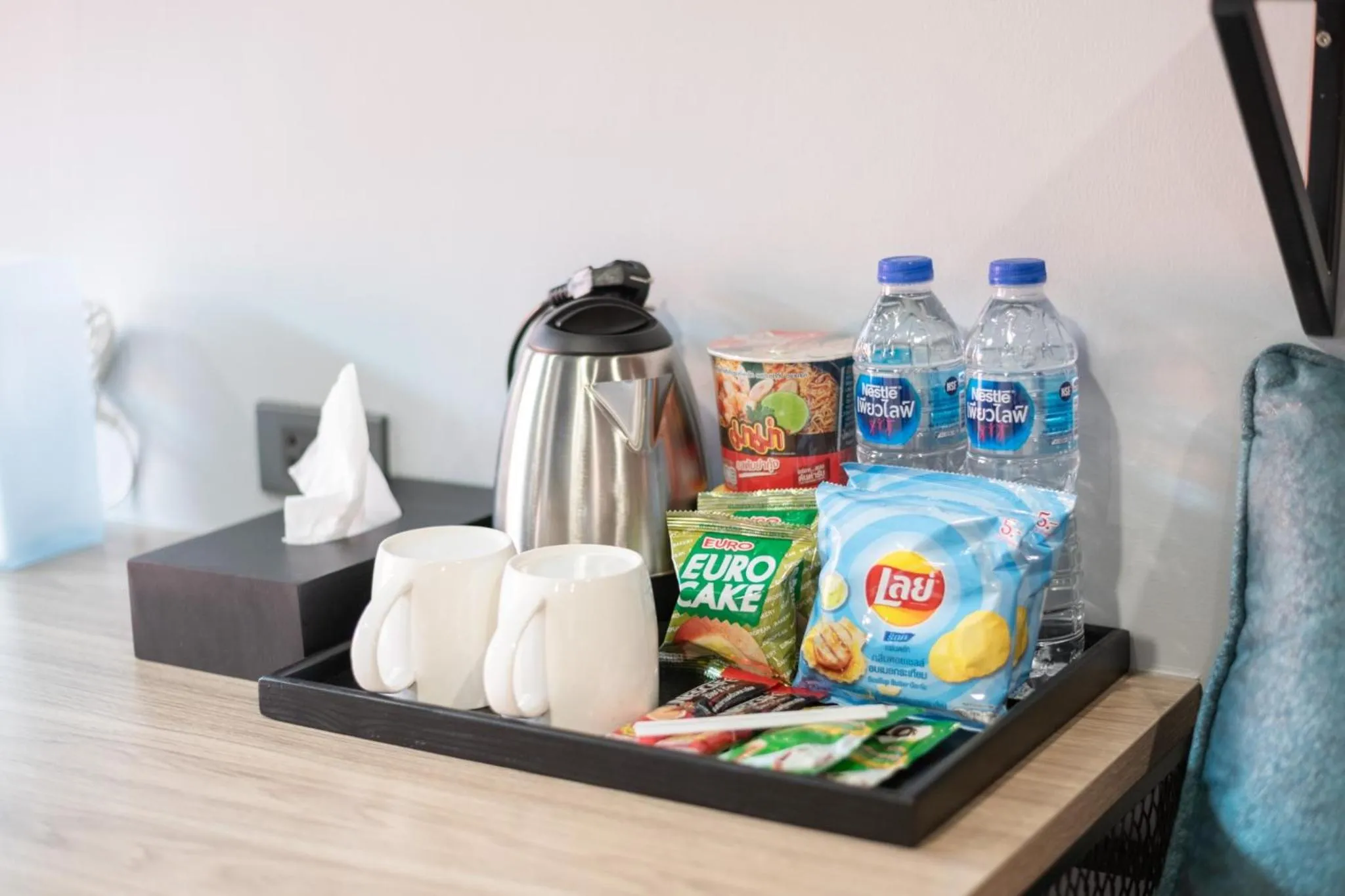 Coffee/tea facilities in Oblique Apartment - ออฟบลิค อพาร์ทเมนท์