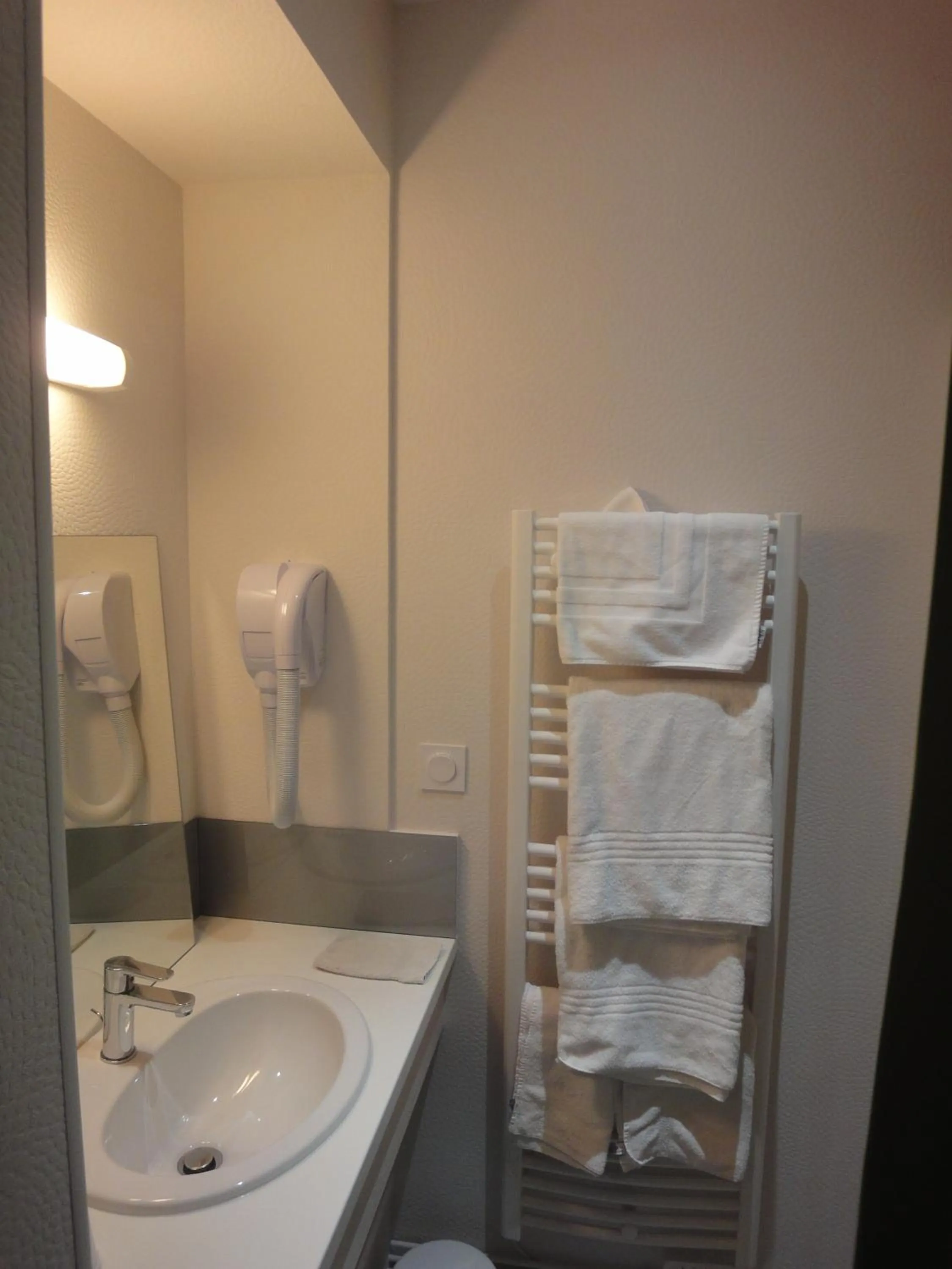 Bathroom in Hotel Restaurant La Grenouillère