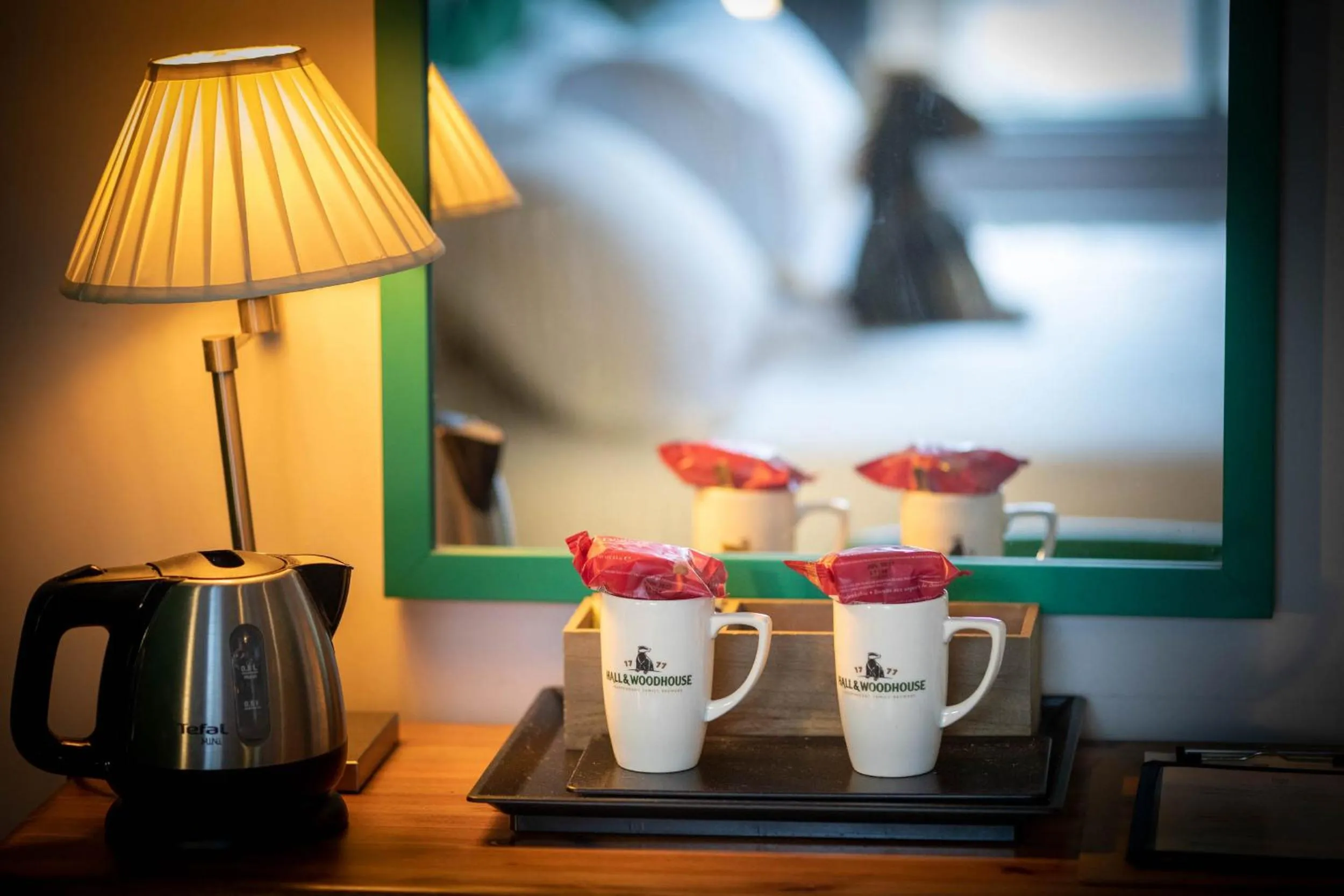 Decorative detail in The Crown Hotel