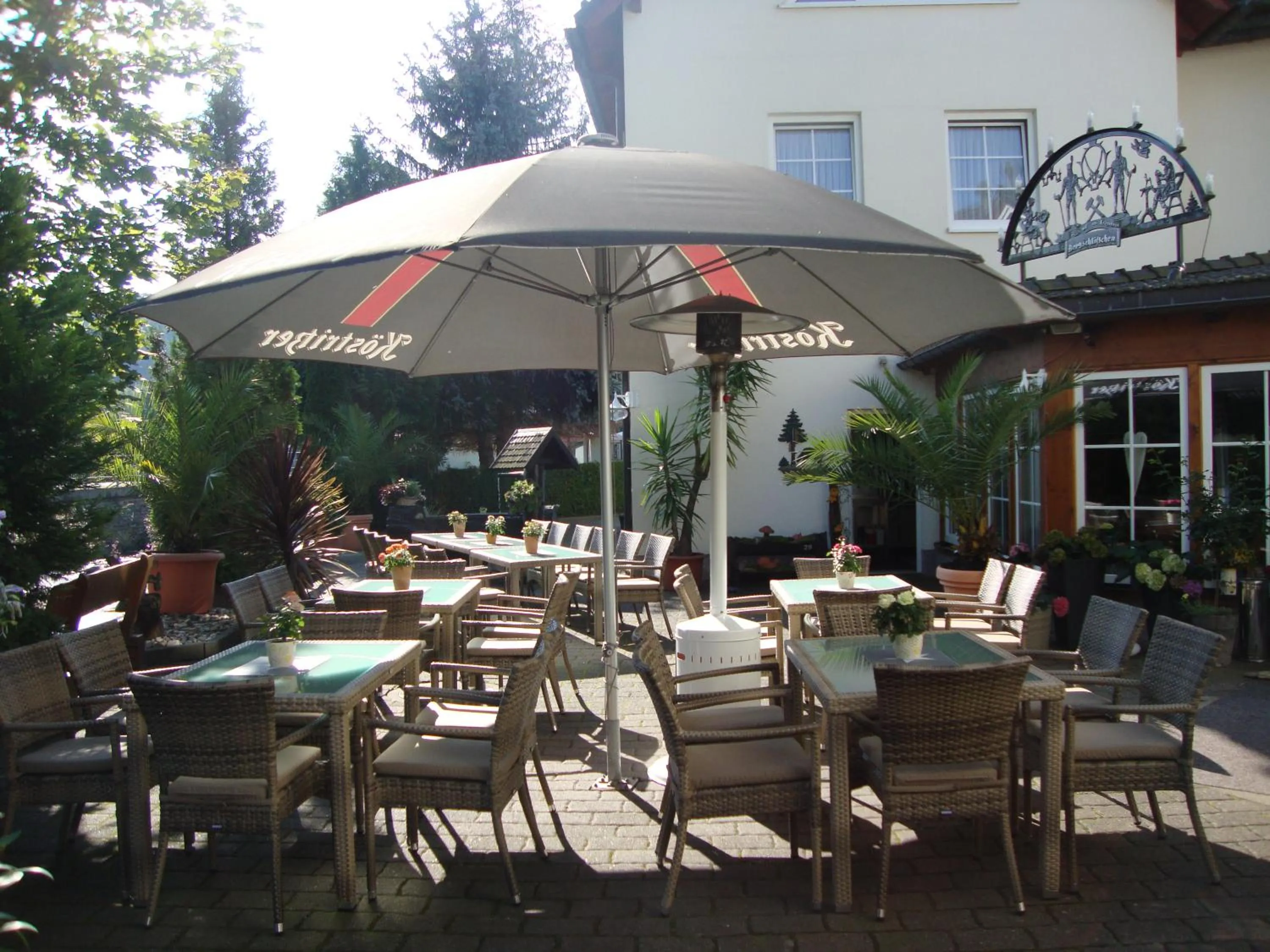 Patio in Hotel Bergschlößchen