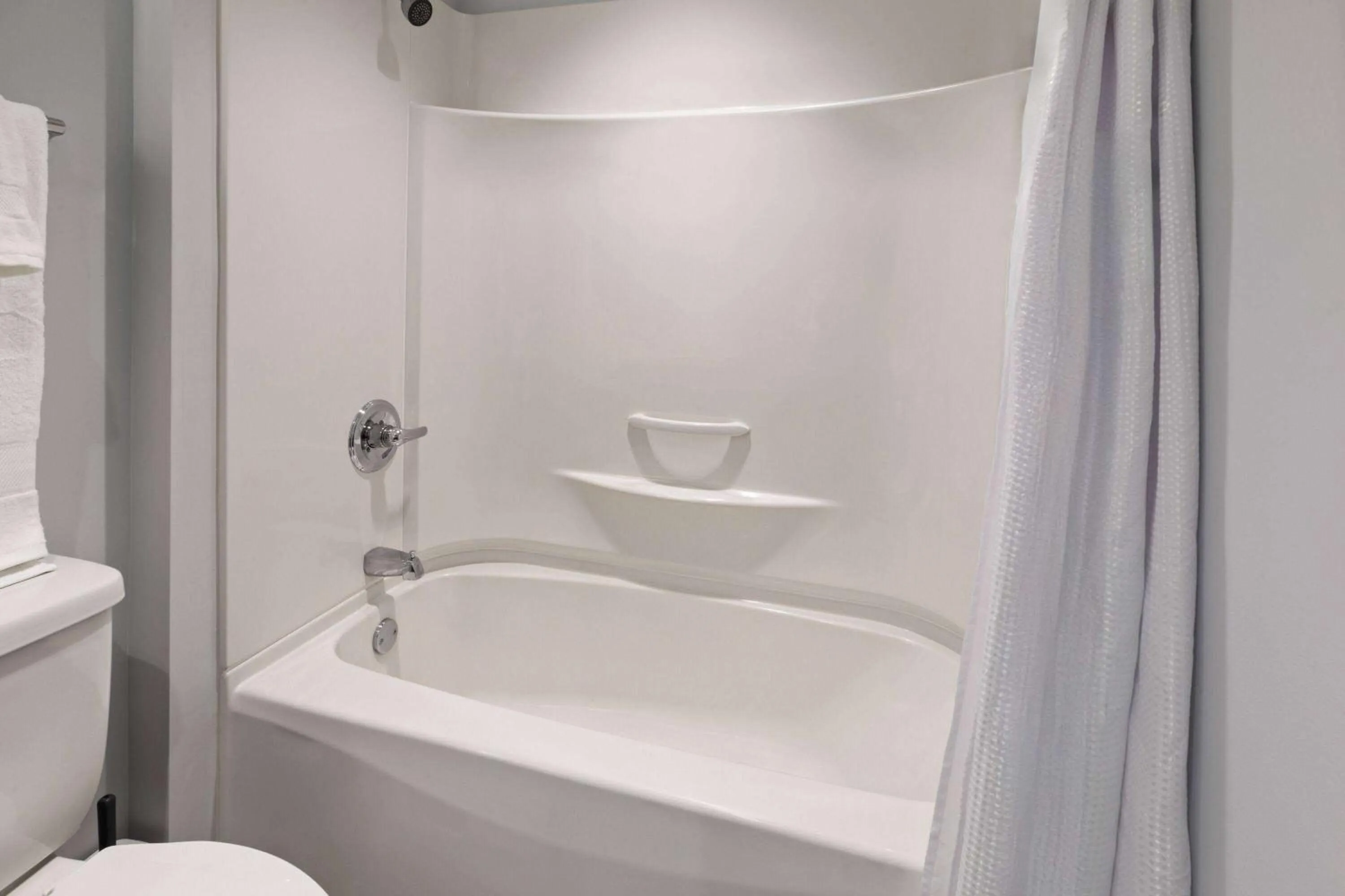 Bathroom in Travelodge by Wyndham Cochrane Ontario