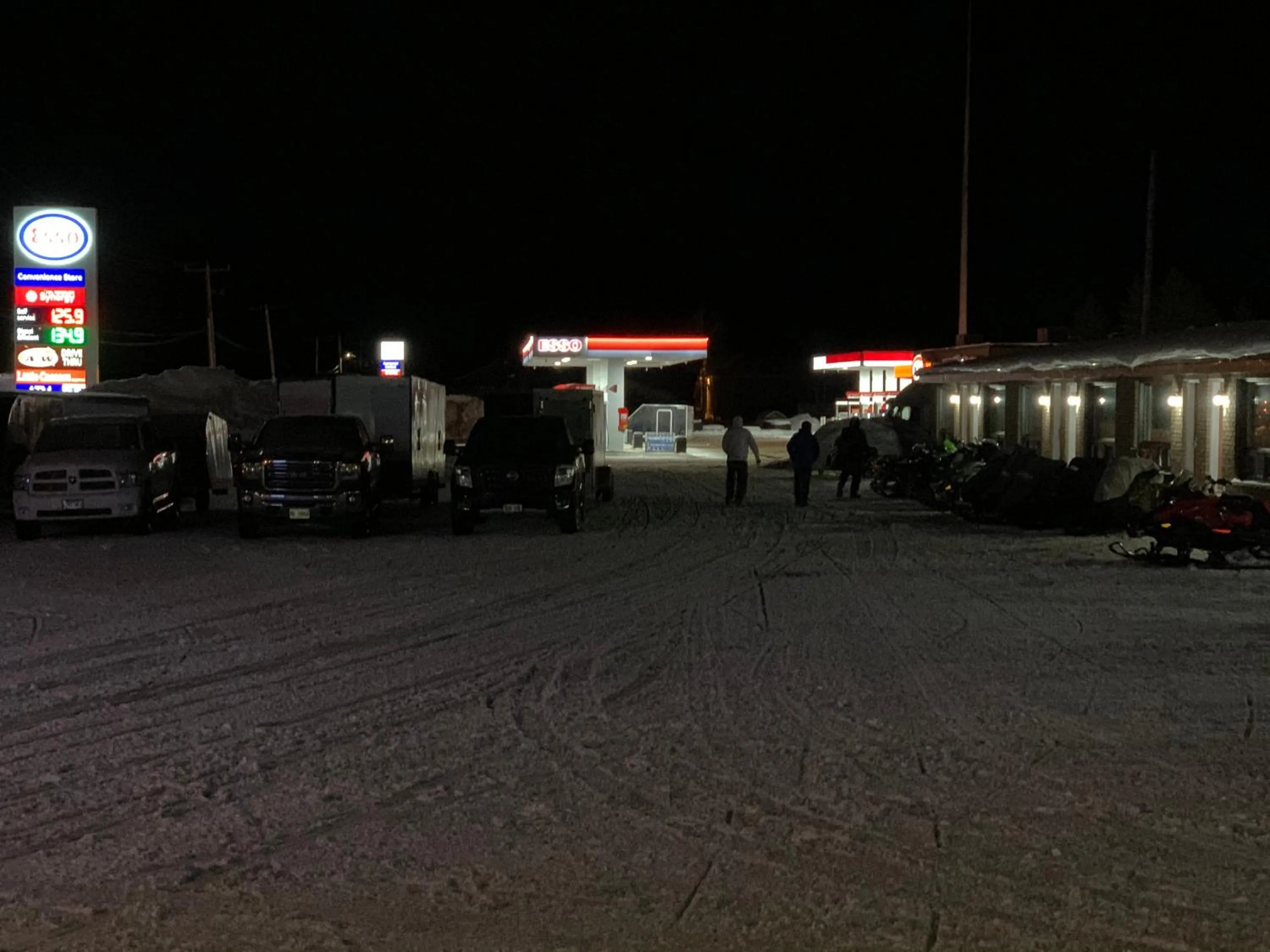 Winter in Travelodge by Wyndham Cochrane Ontario