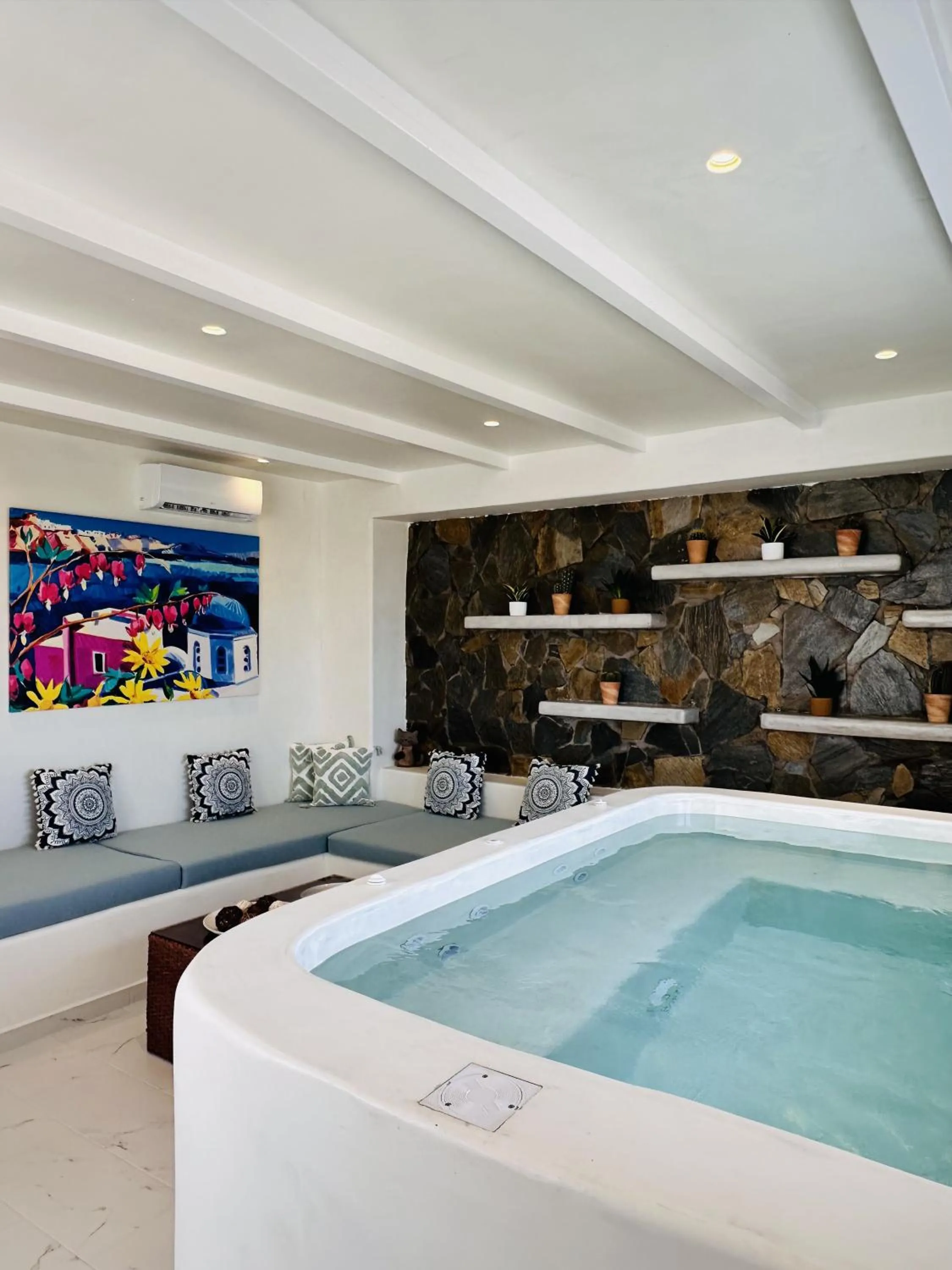 Living room in Arlene Suites