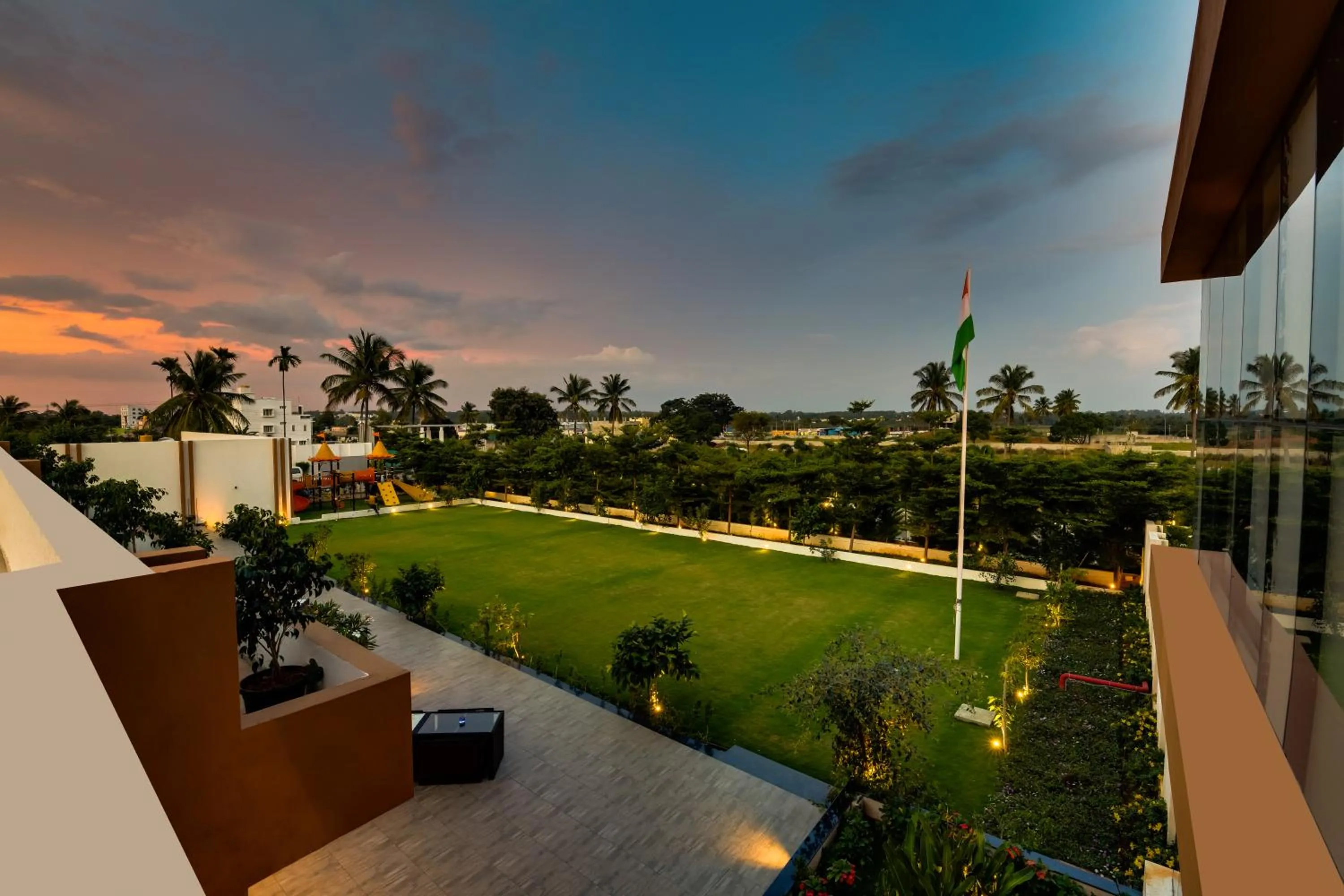 Garden in Ramada by Wyndham Bengaluru Yelahanka