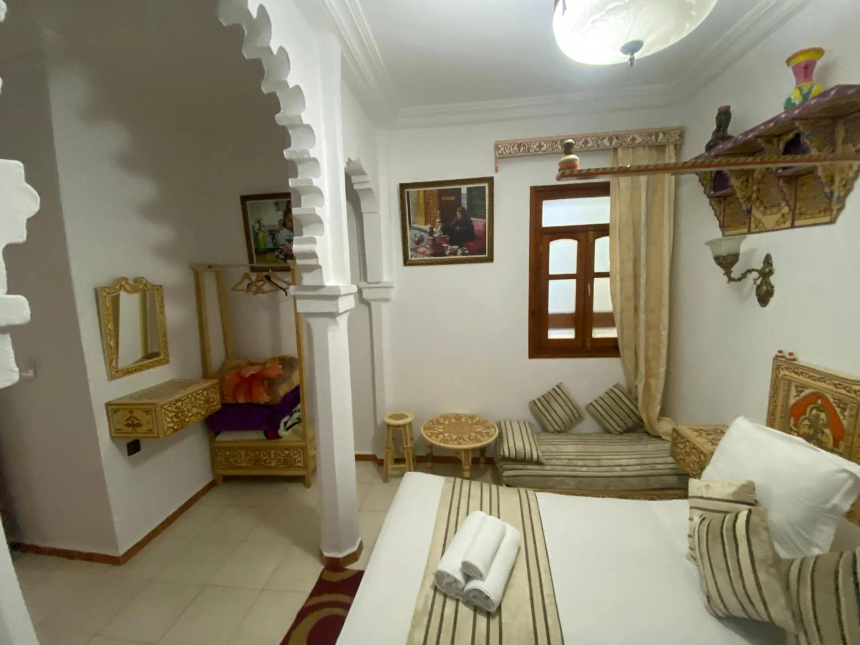 Bed in Hotel Casa Khaldi