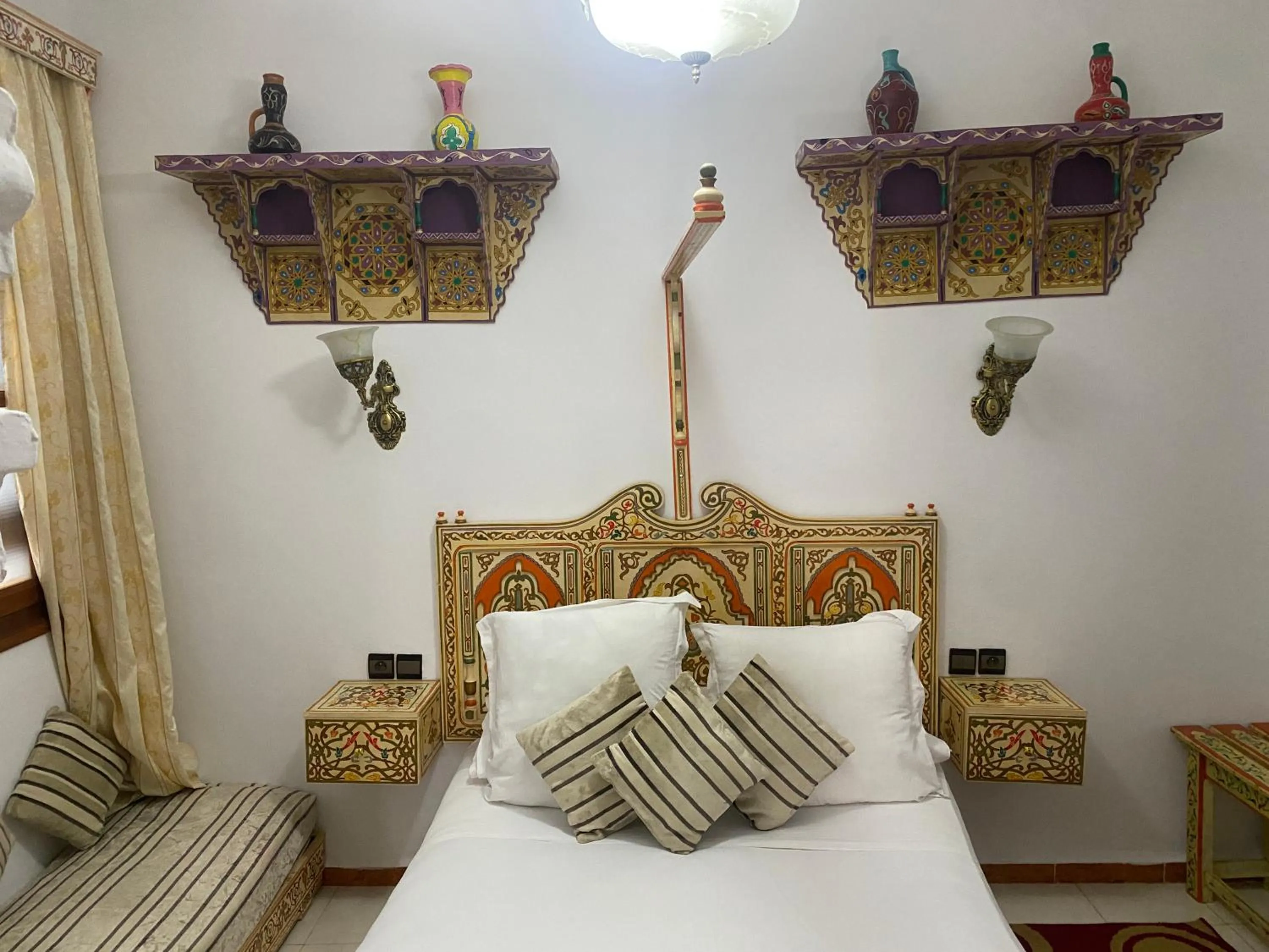 Bed in Hotel Casa Khaldi
