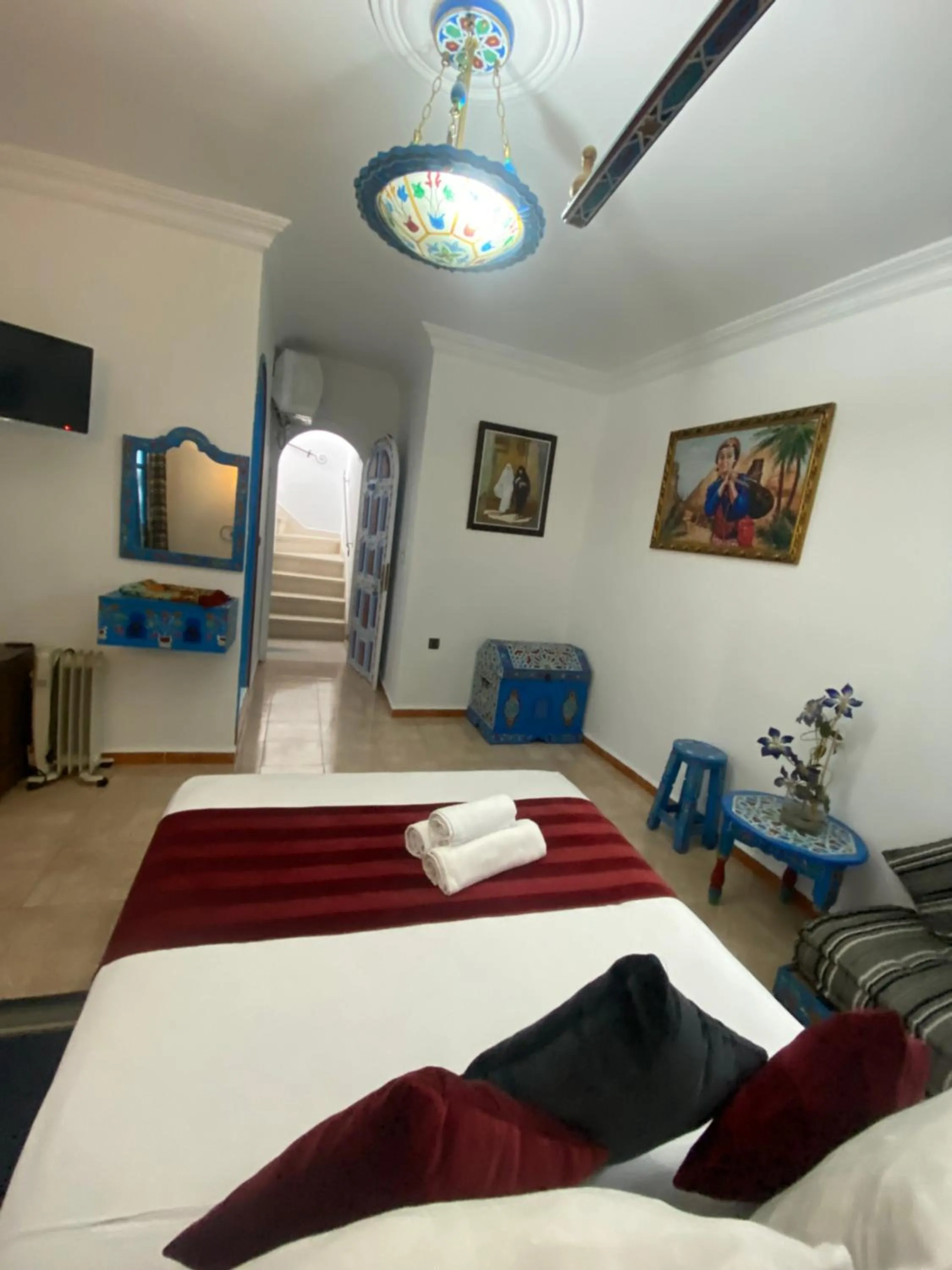 Bed in Hotel Casa Khaldi