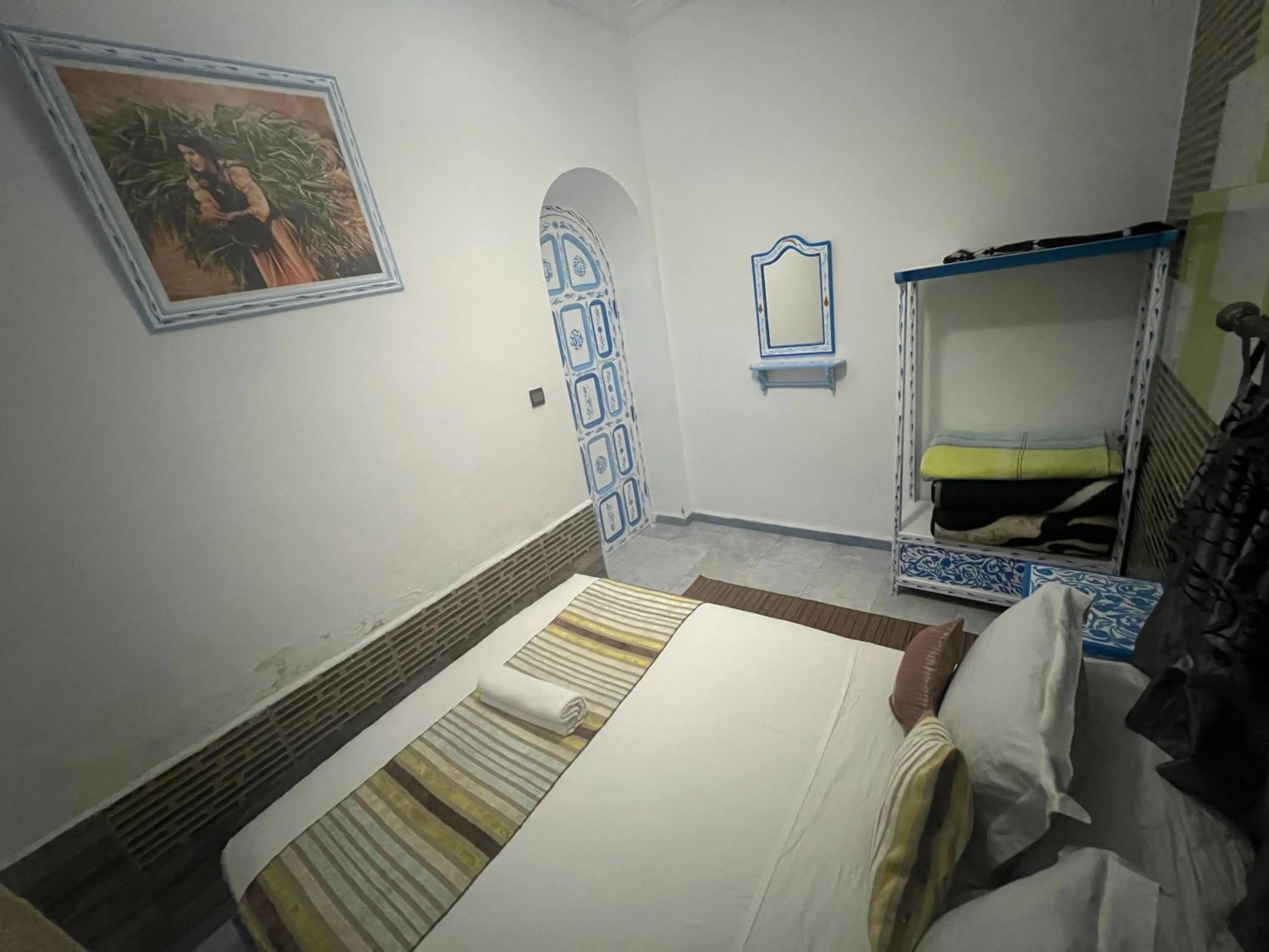 Bed in Hotel Casa Khaldi