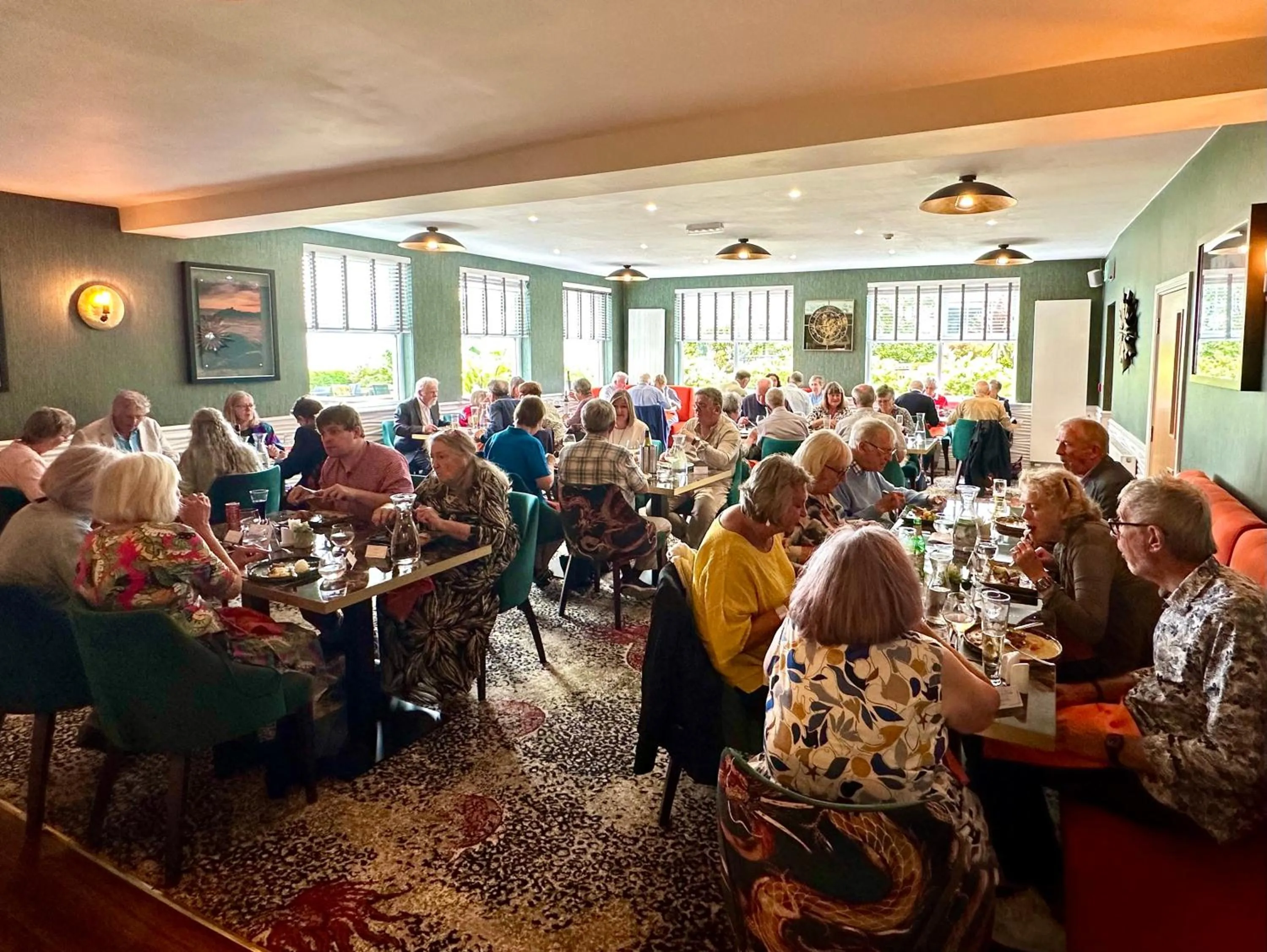 Restaurant/places to eat in Caerwylan Hotel