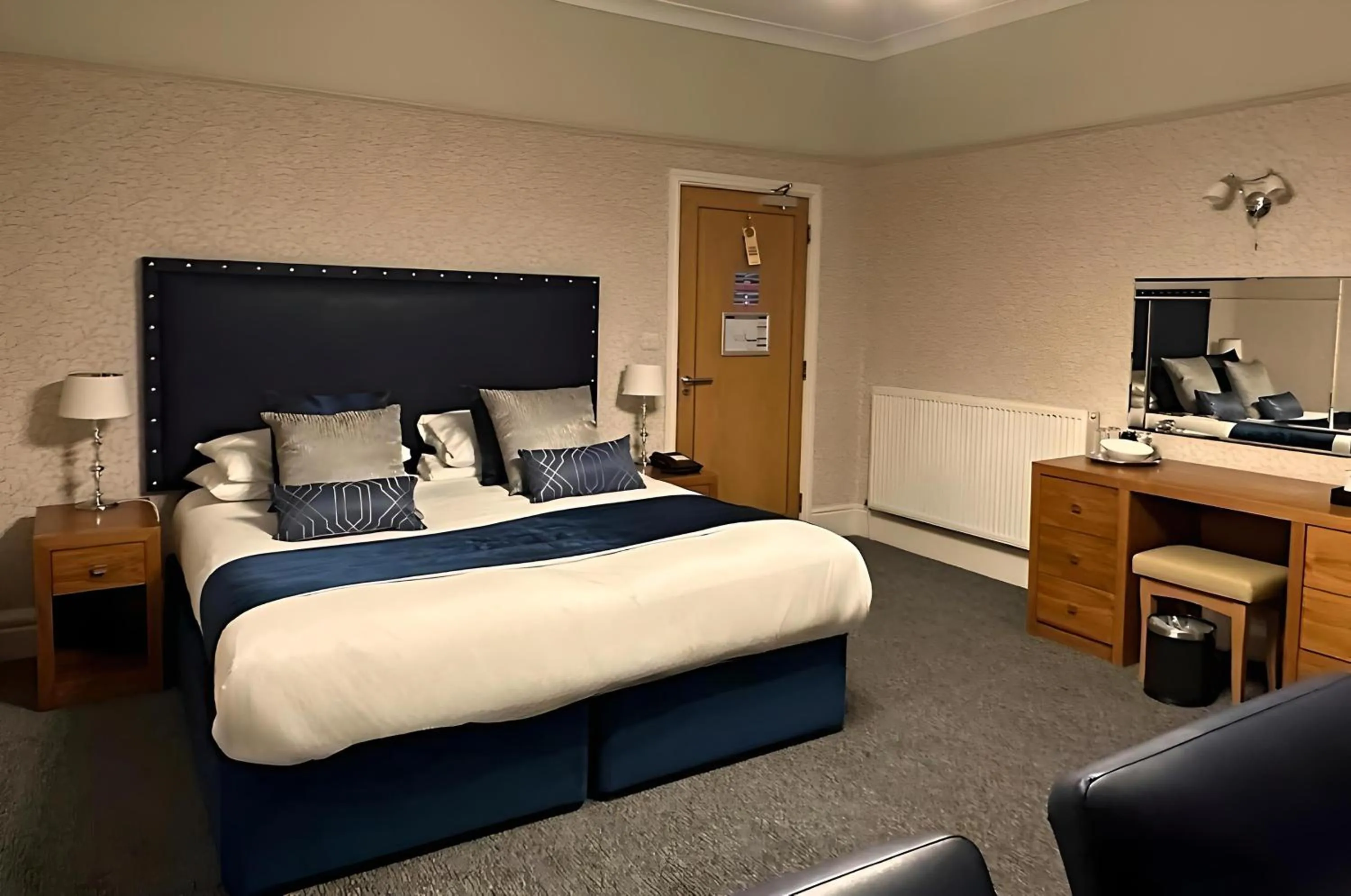 Bed in Caerwylan Hotel