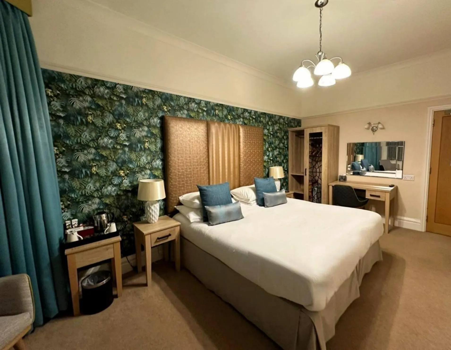 Bed in Caerwylan Hotel