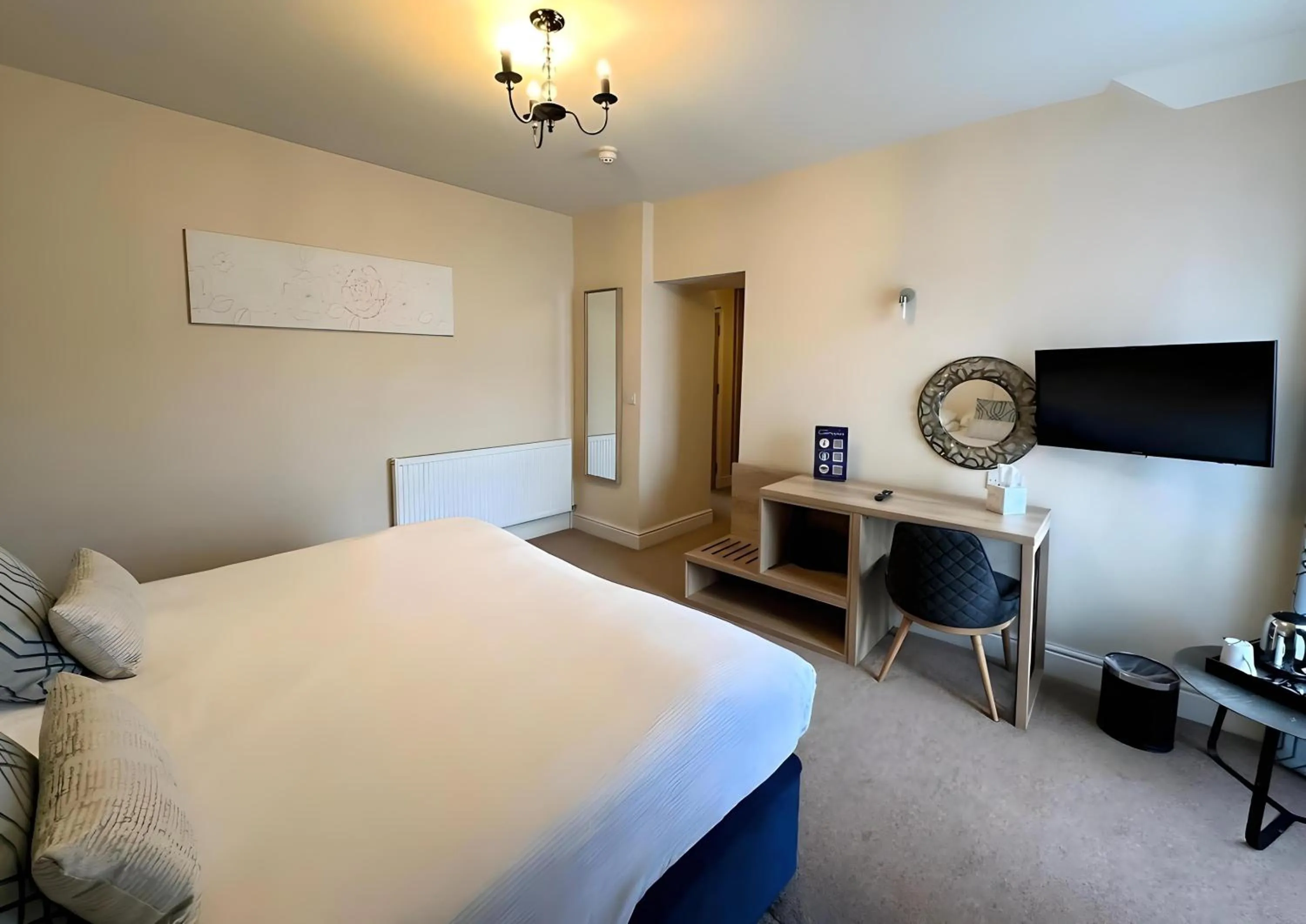 Bed in Caerwylan Hotel