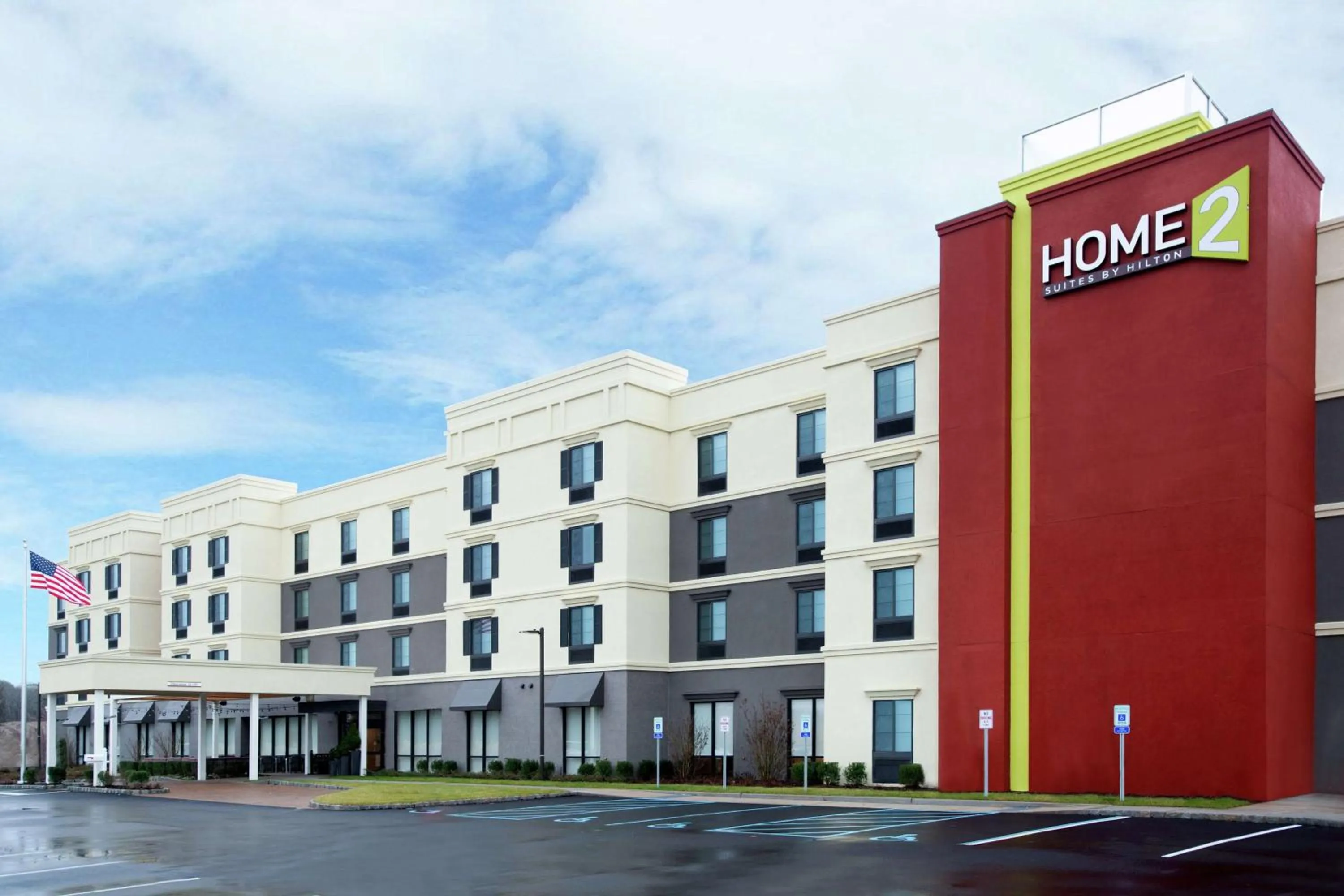 Property building in Home2 Suites by Hilton Long Island Brookhaven