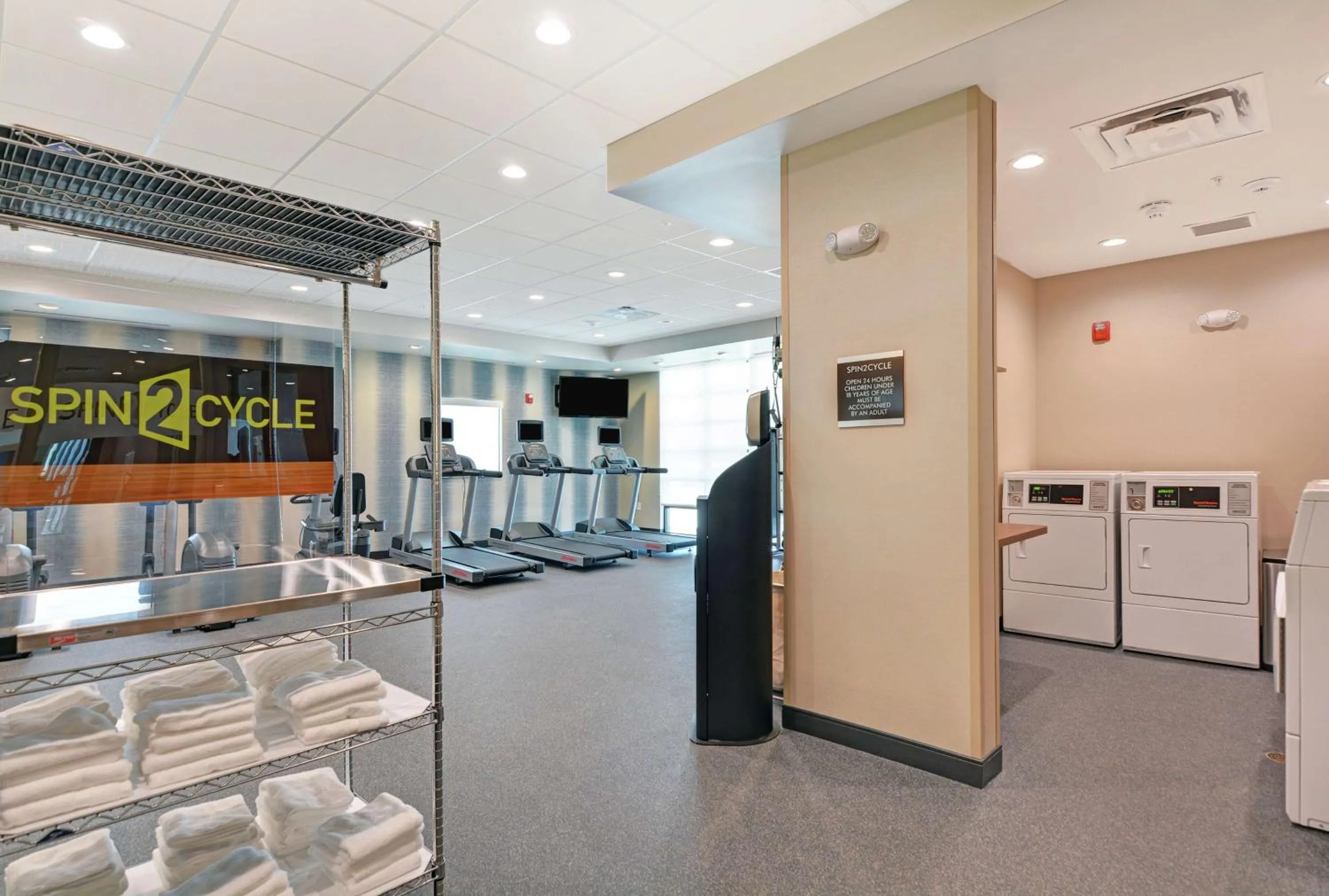 Fitness centre/facilities in Home2 Suites By Hilton Bettendorf Quad Cities