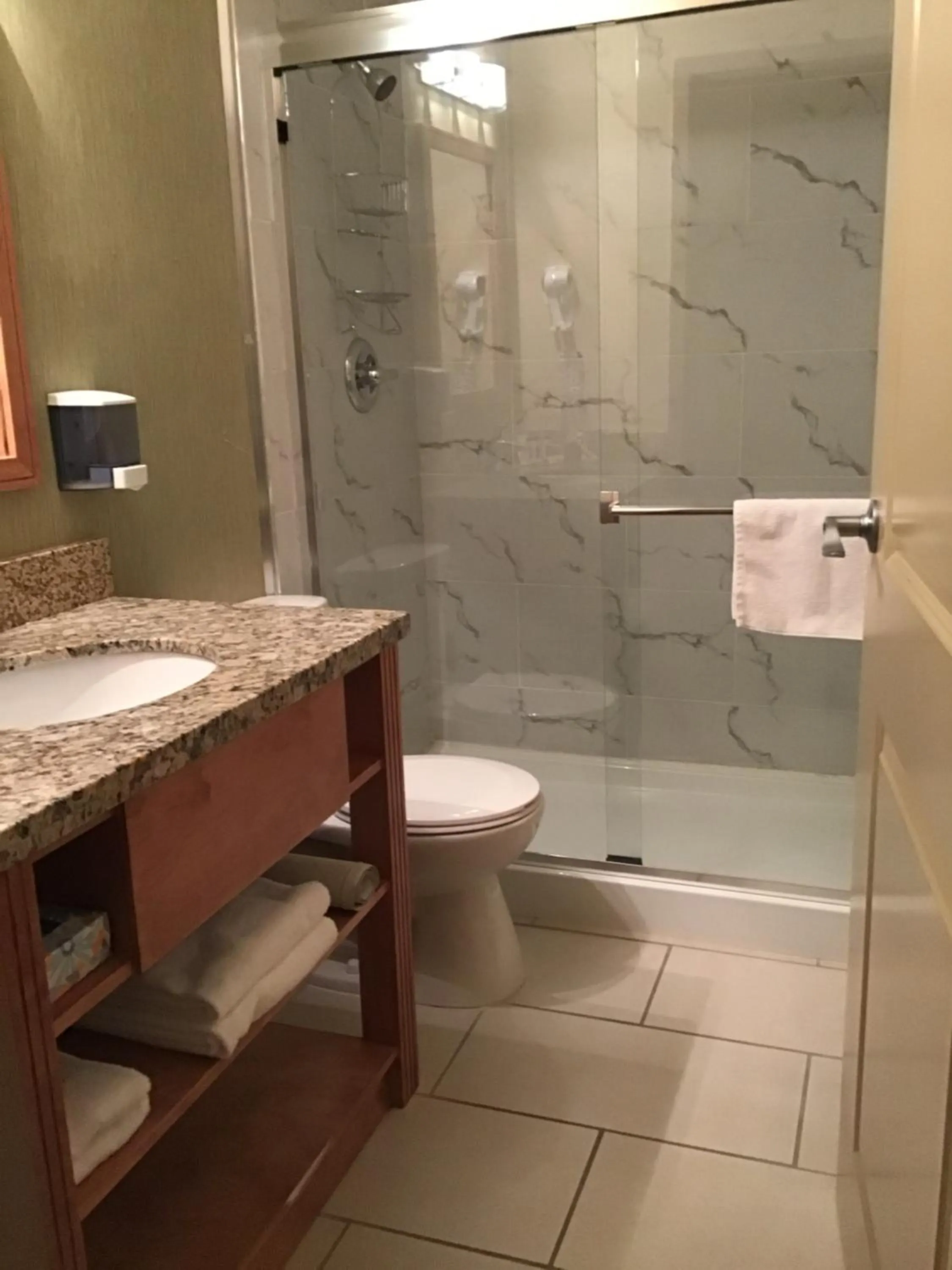 Shower in Ramada by Wyndham Williams Lake