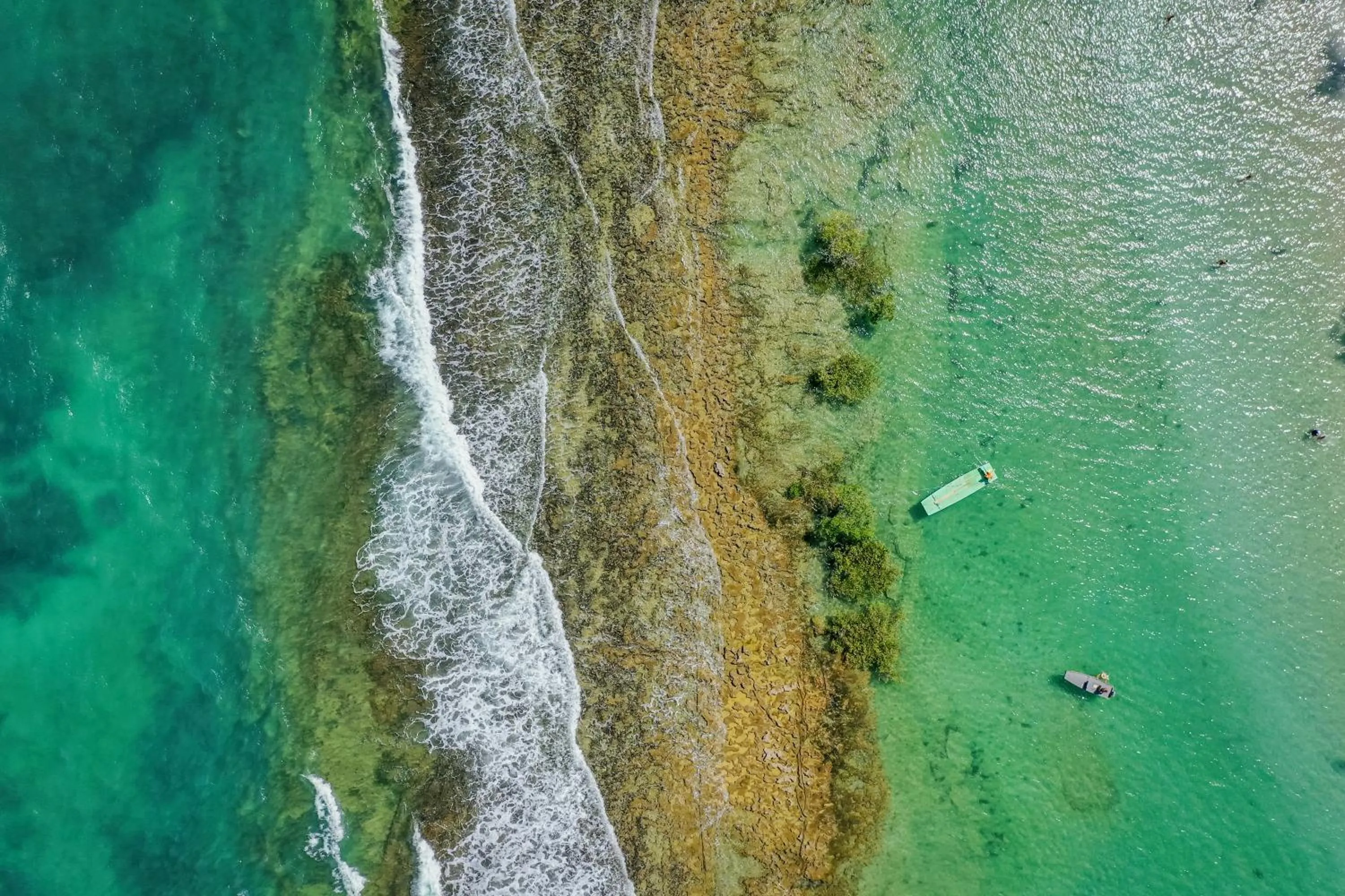 Bird's eye view in Pontal dos Carneiros Beach Bungalows
