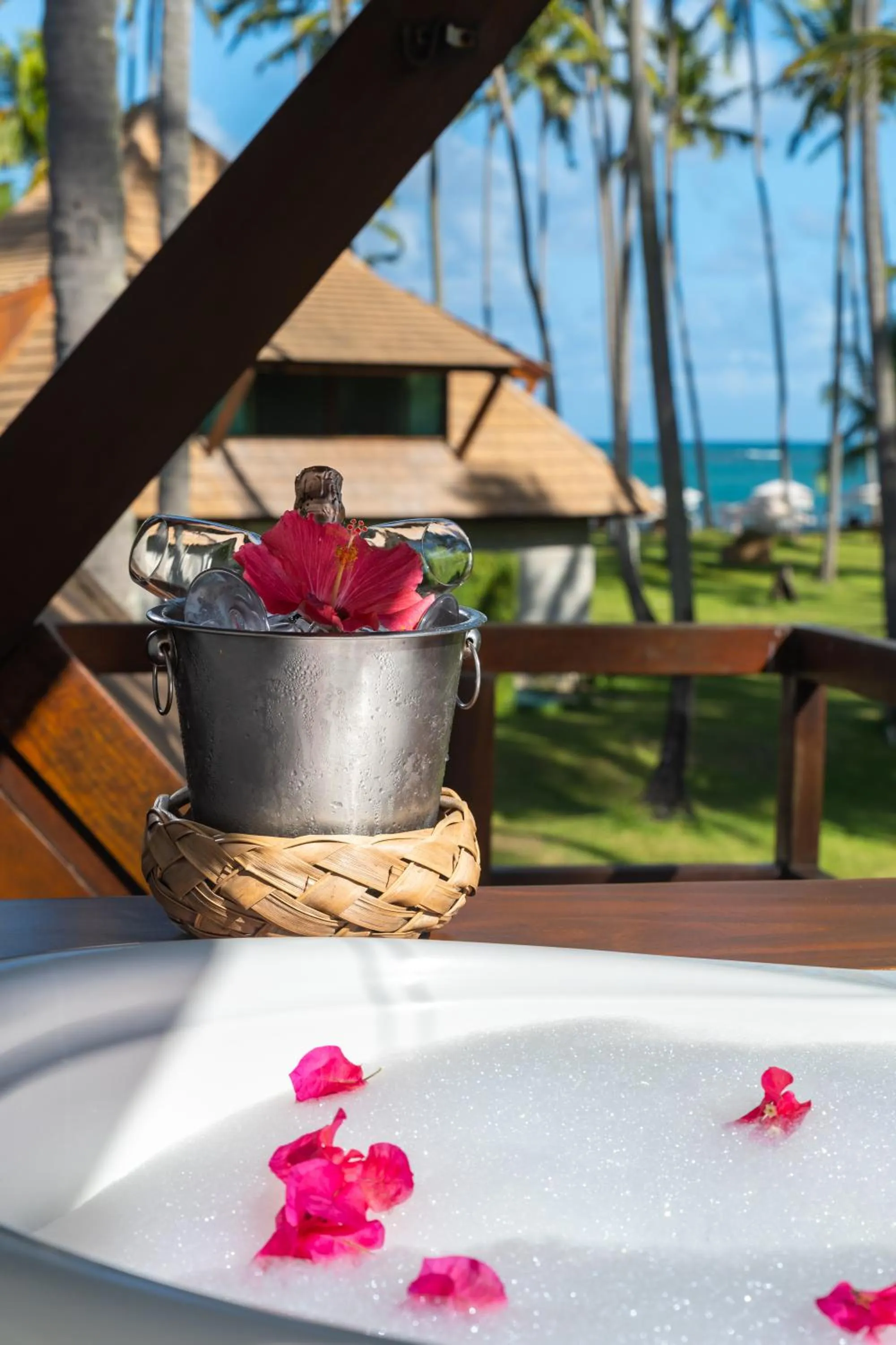 Garden in Pontal dos Carneiros Beach Bungalows