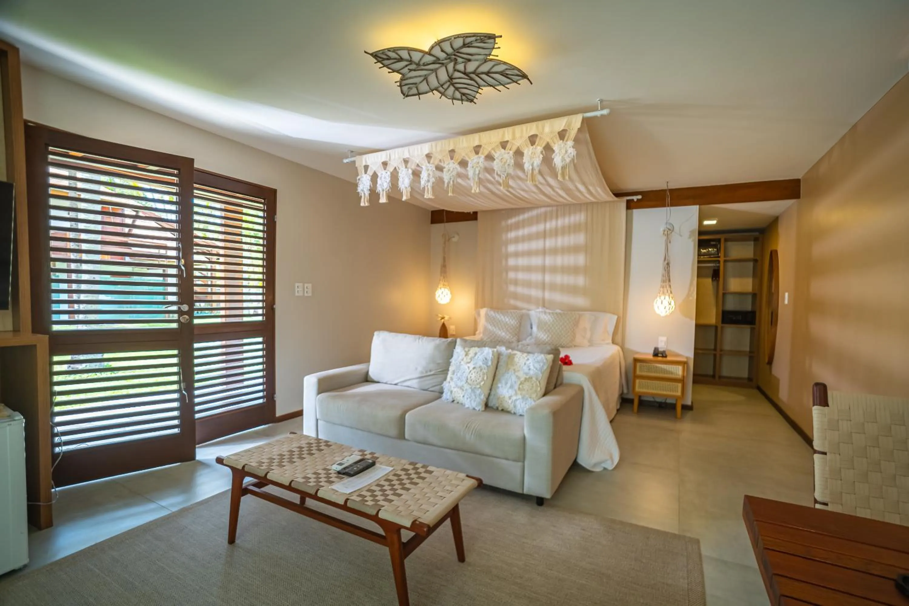 Photo of the whole room in Pontal dos Carneiros Beach Bungalows