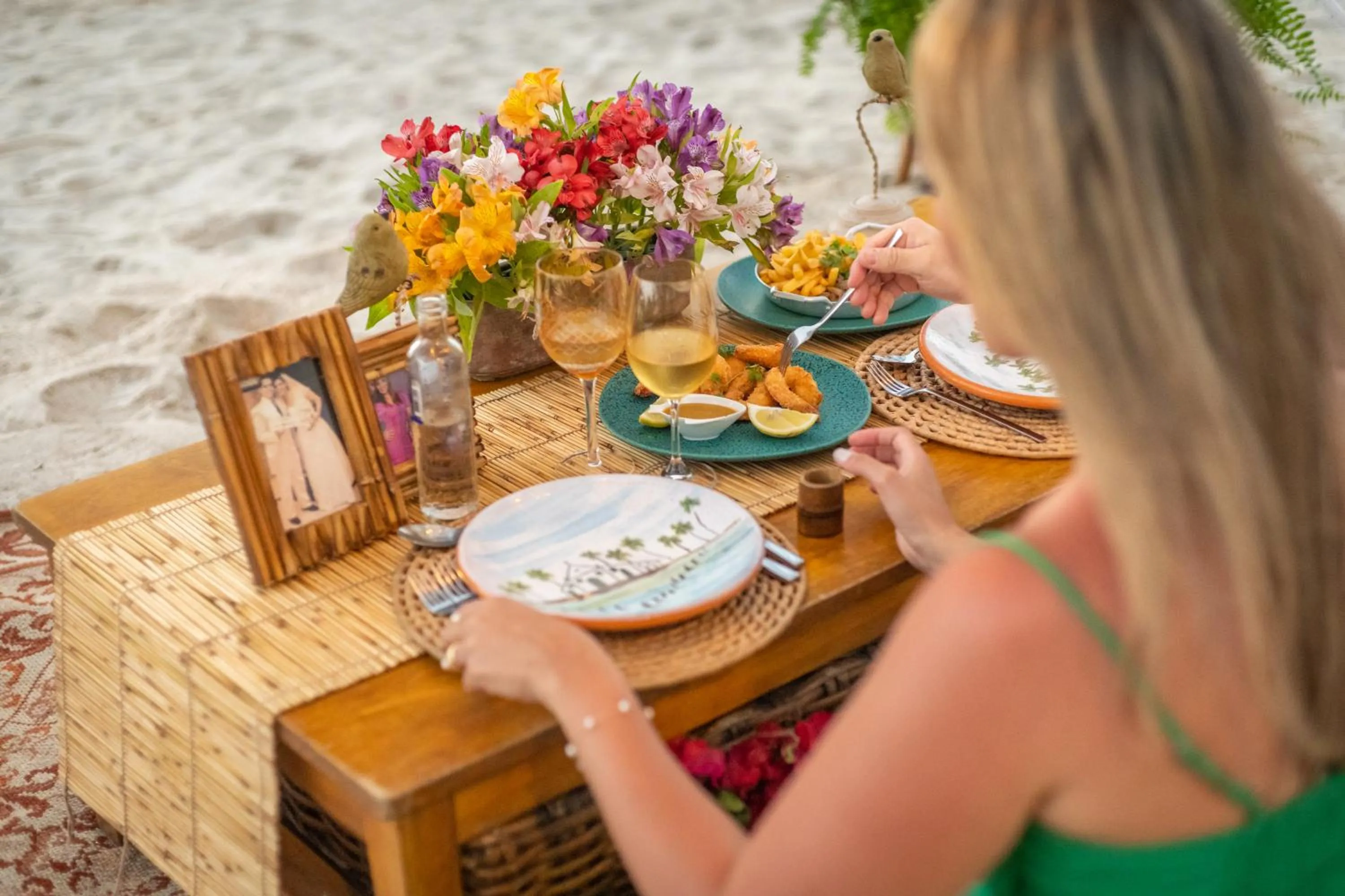 Dinner in Pontal dos Carneiros Beach Bungalows