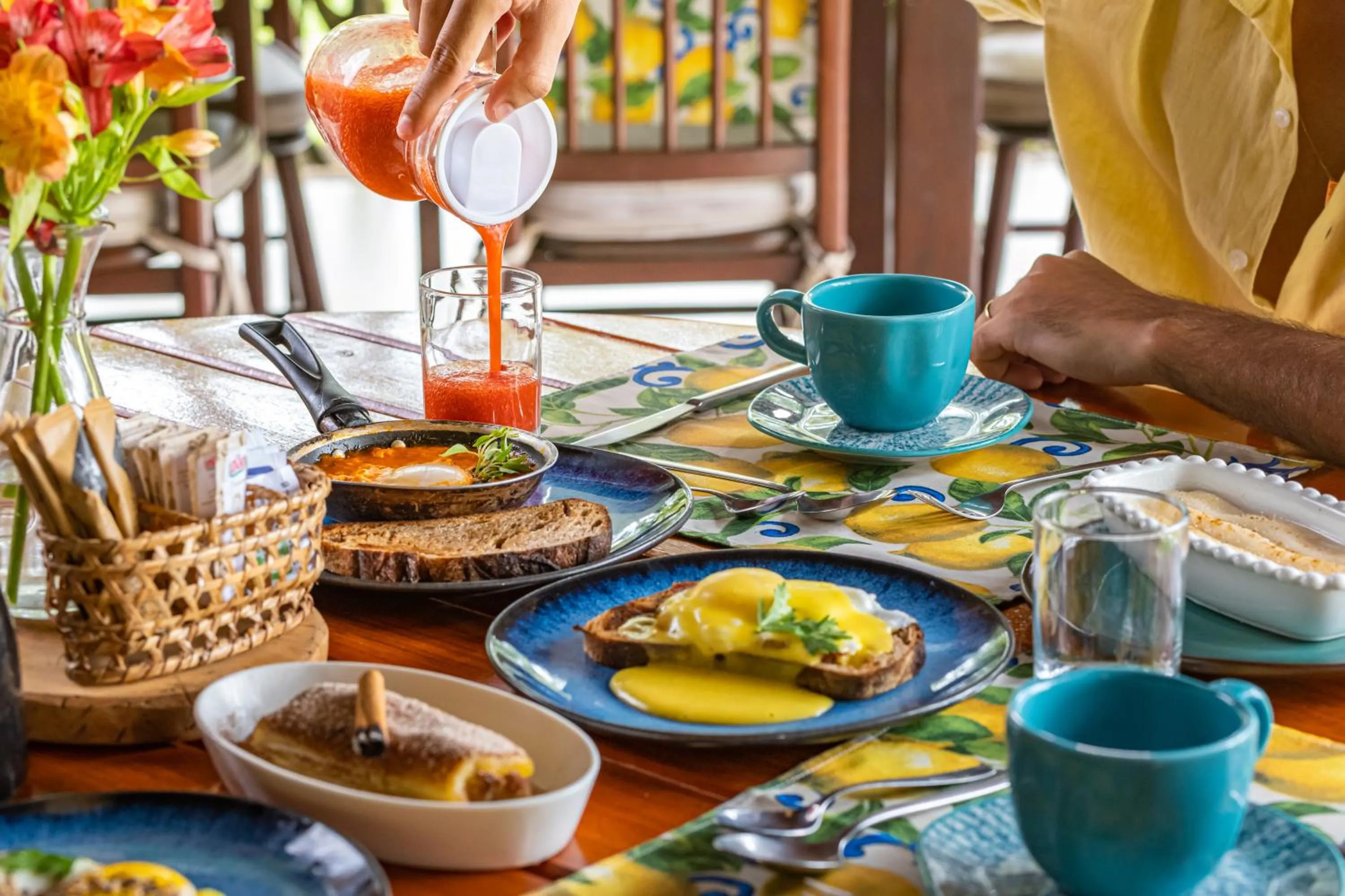 Breakfast in Pontal dos Carneiros Beach Bungalows