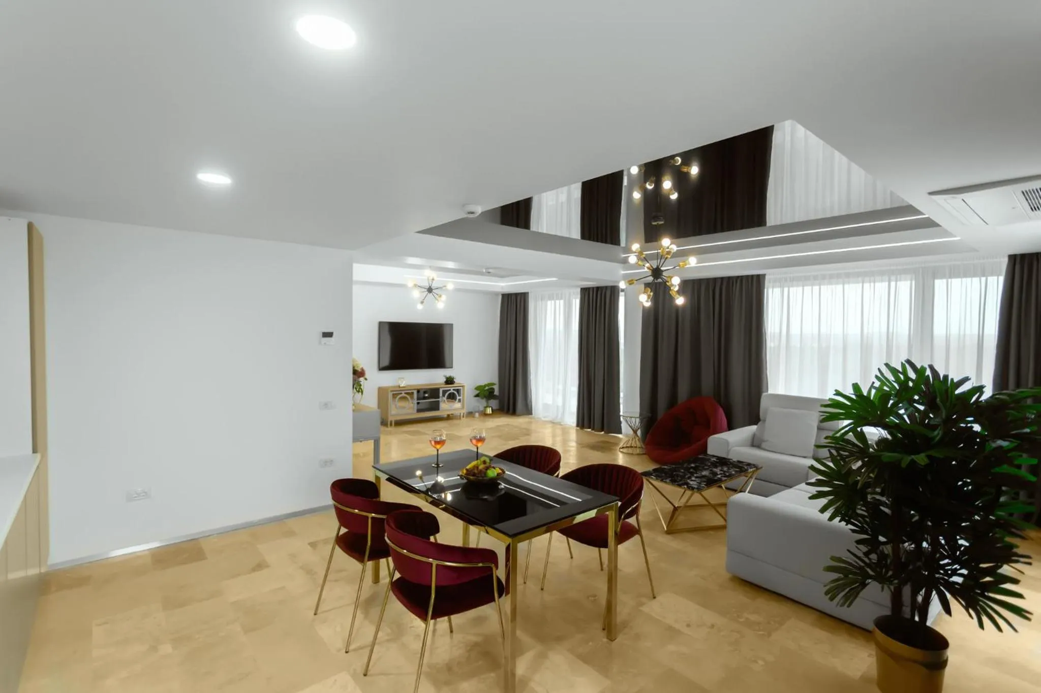 Living room in Novum By the Sea