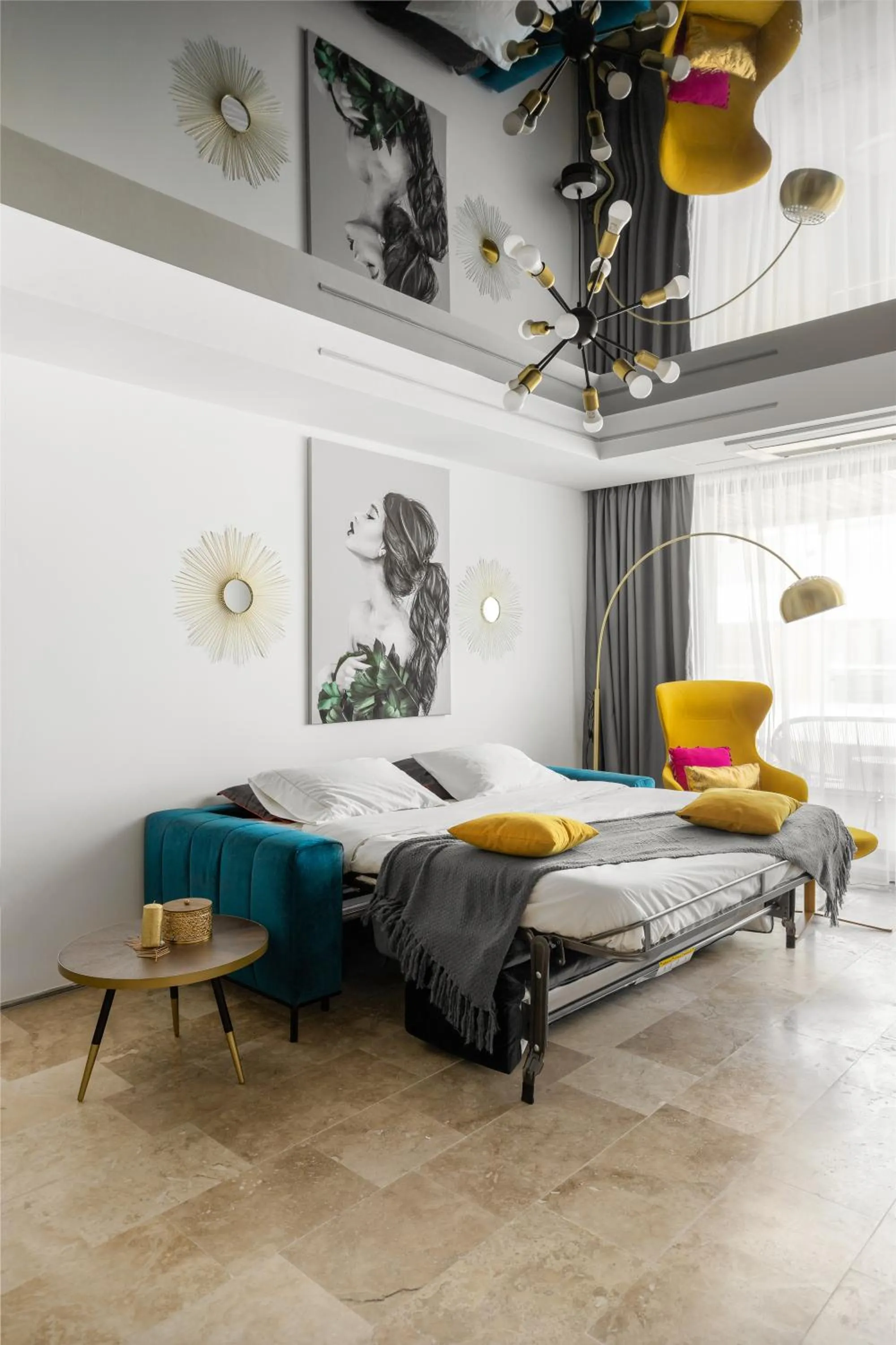 Living room in Novum By the Sea