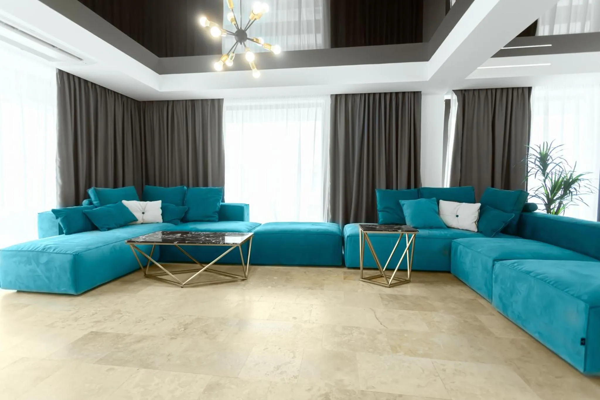 Living room in Novum By the Sea