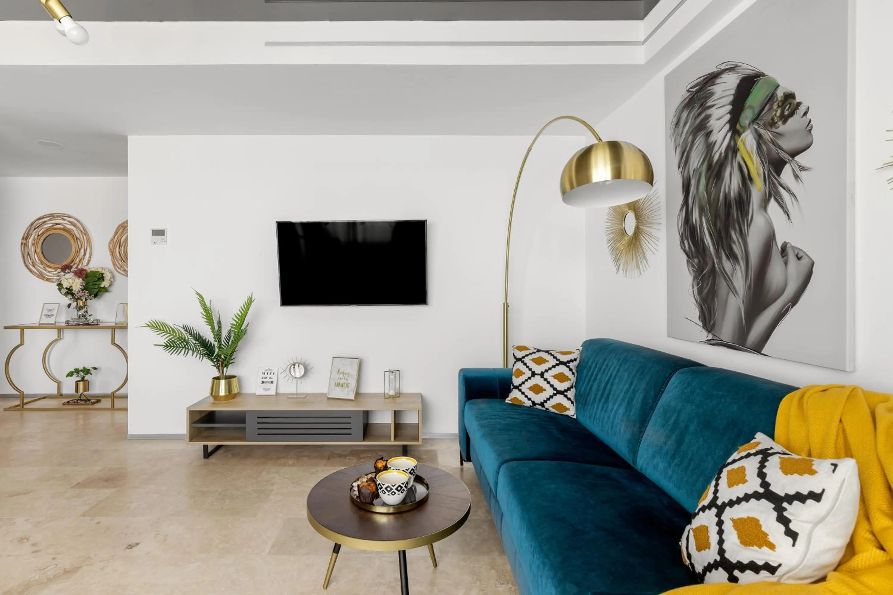 Living room in Novum By the Sea