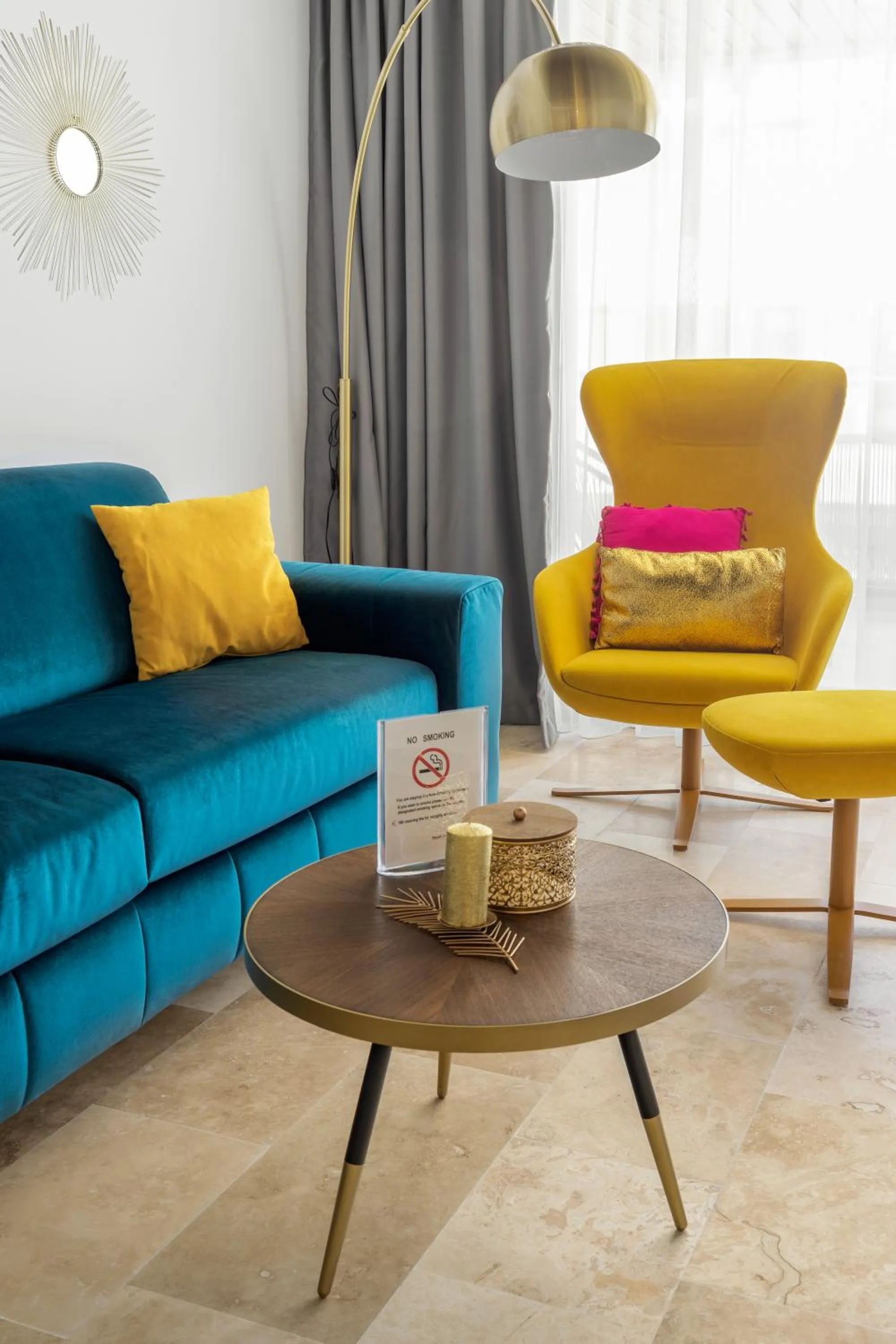 Living room in Novum By the Sea