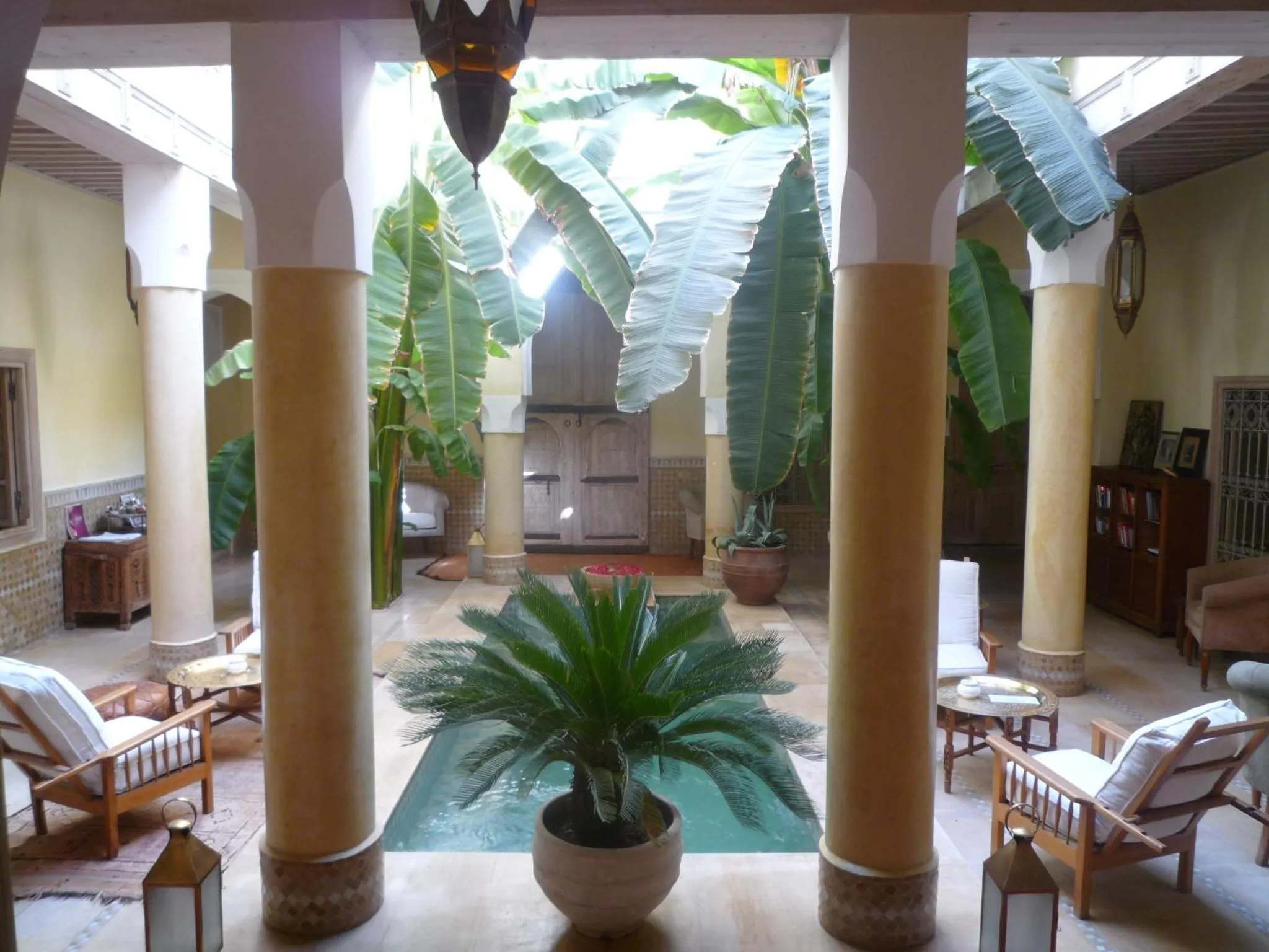 Patio in Riad Azoulay