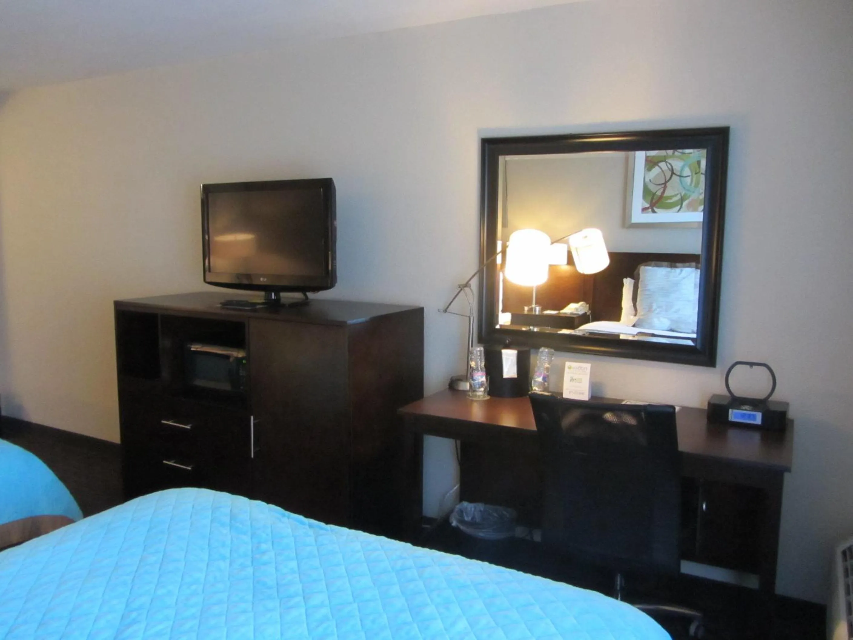 Bedroom, Bed in Wyndham Garden Midland