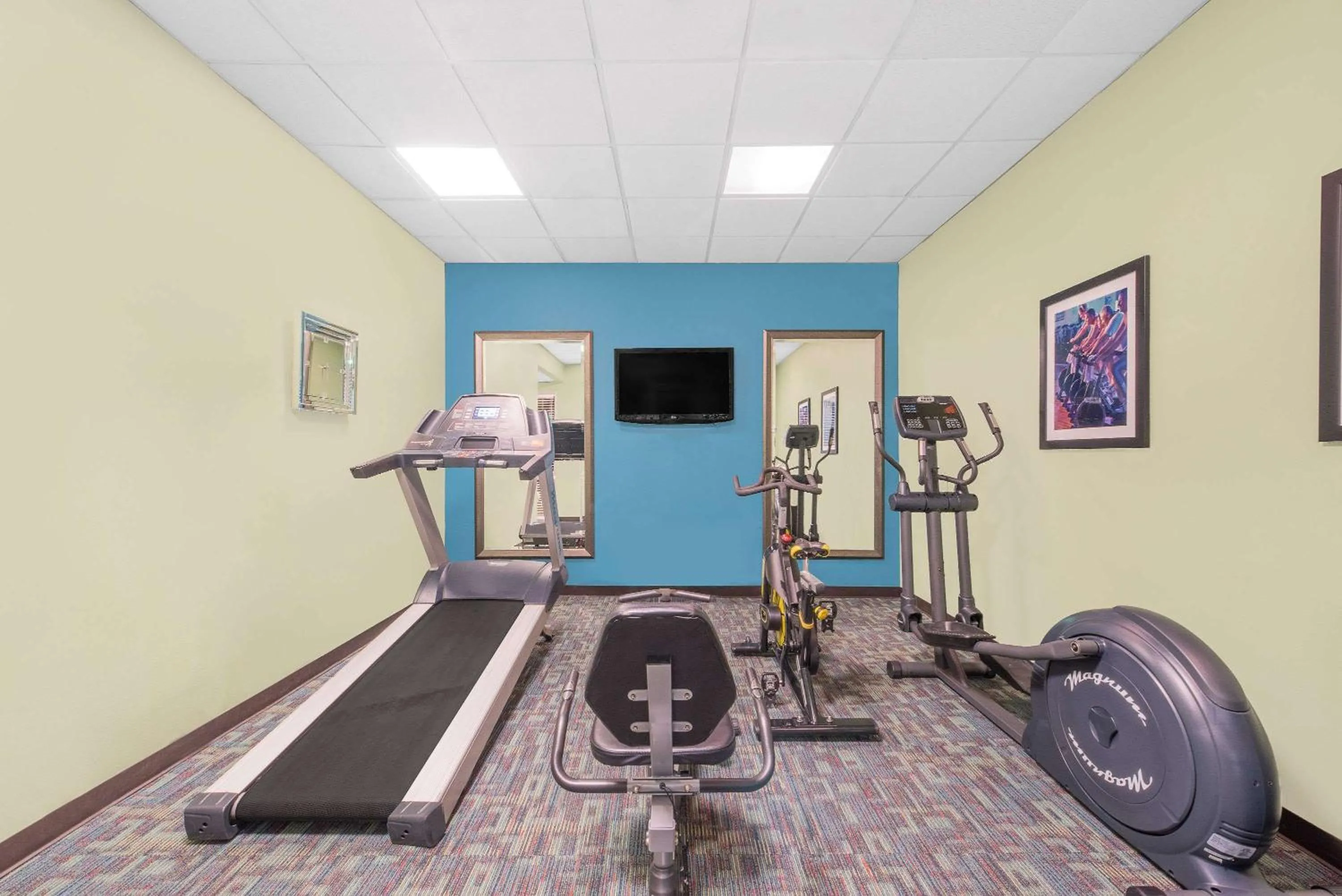 Fitness centre/facilities in Wyndham Garden Midland