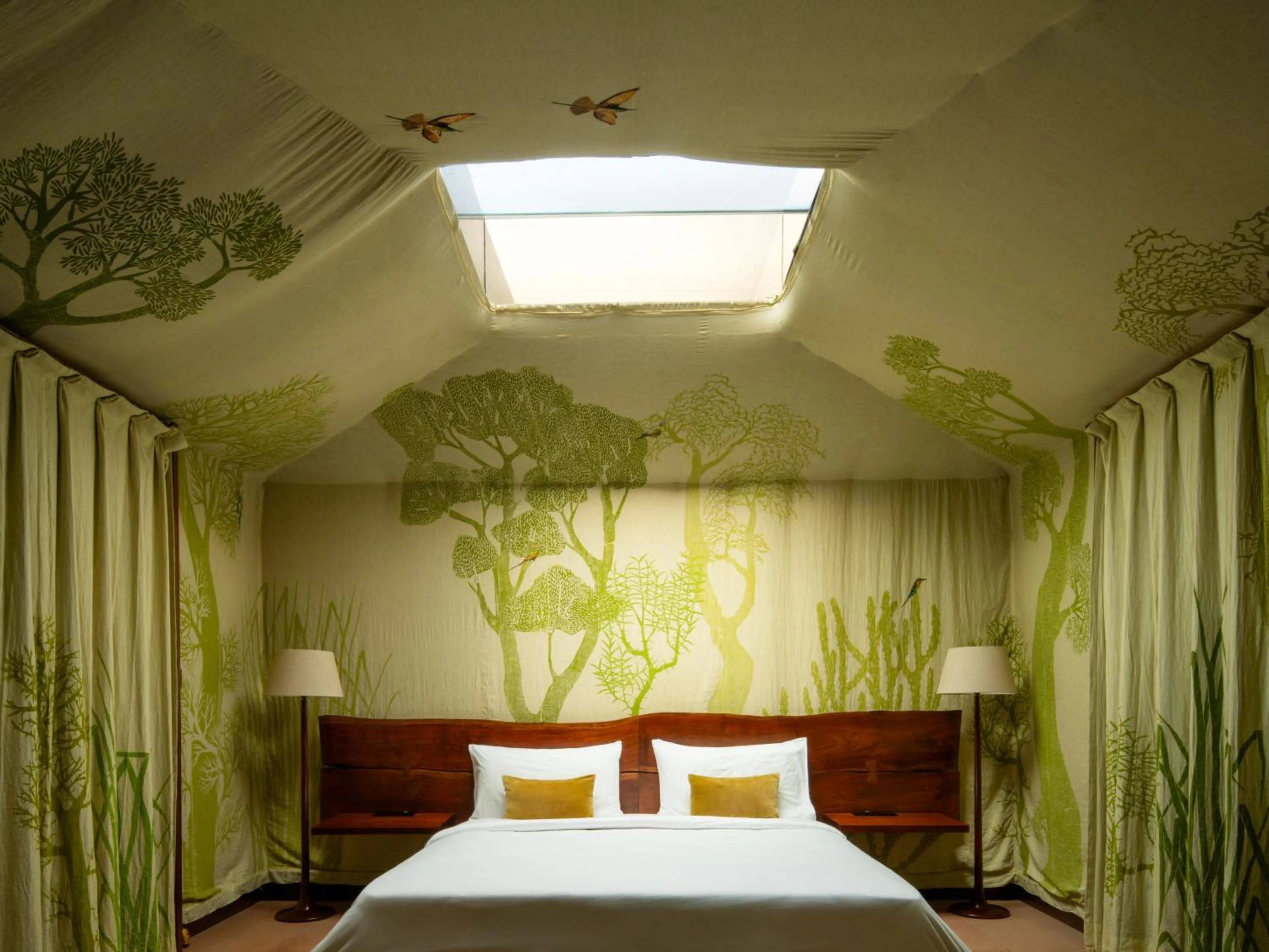 Bed in RAAS Chhatrasagar, Nimaj, District Pali