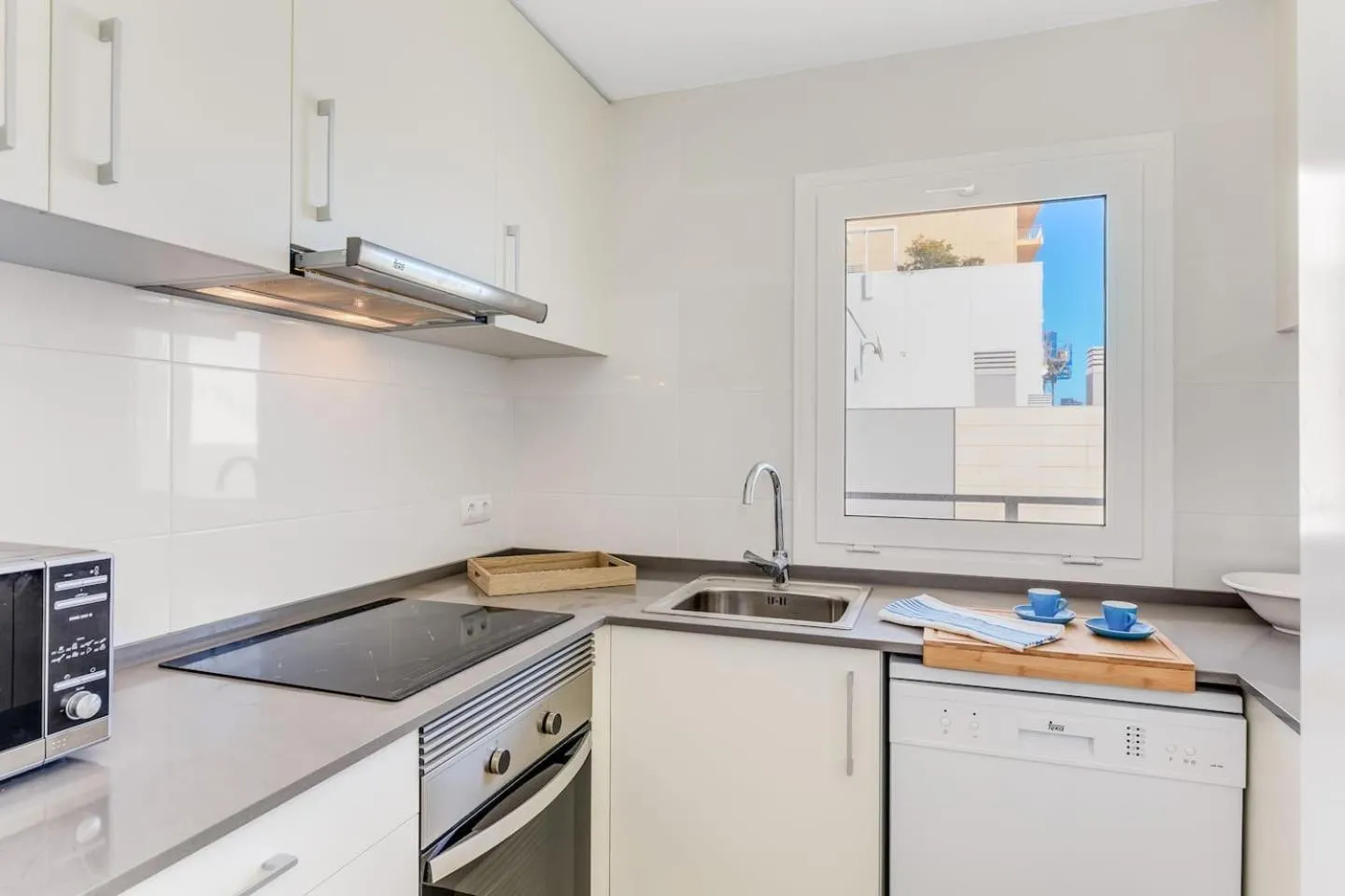 Kitchen or kitchenette in Flateli Sant Antoni 1