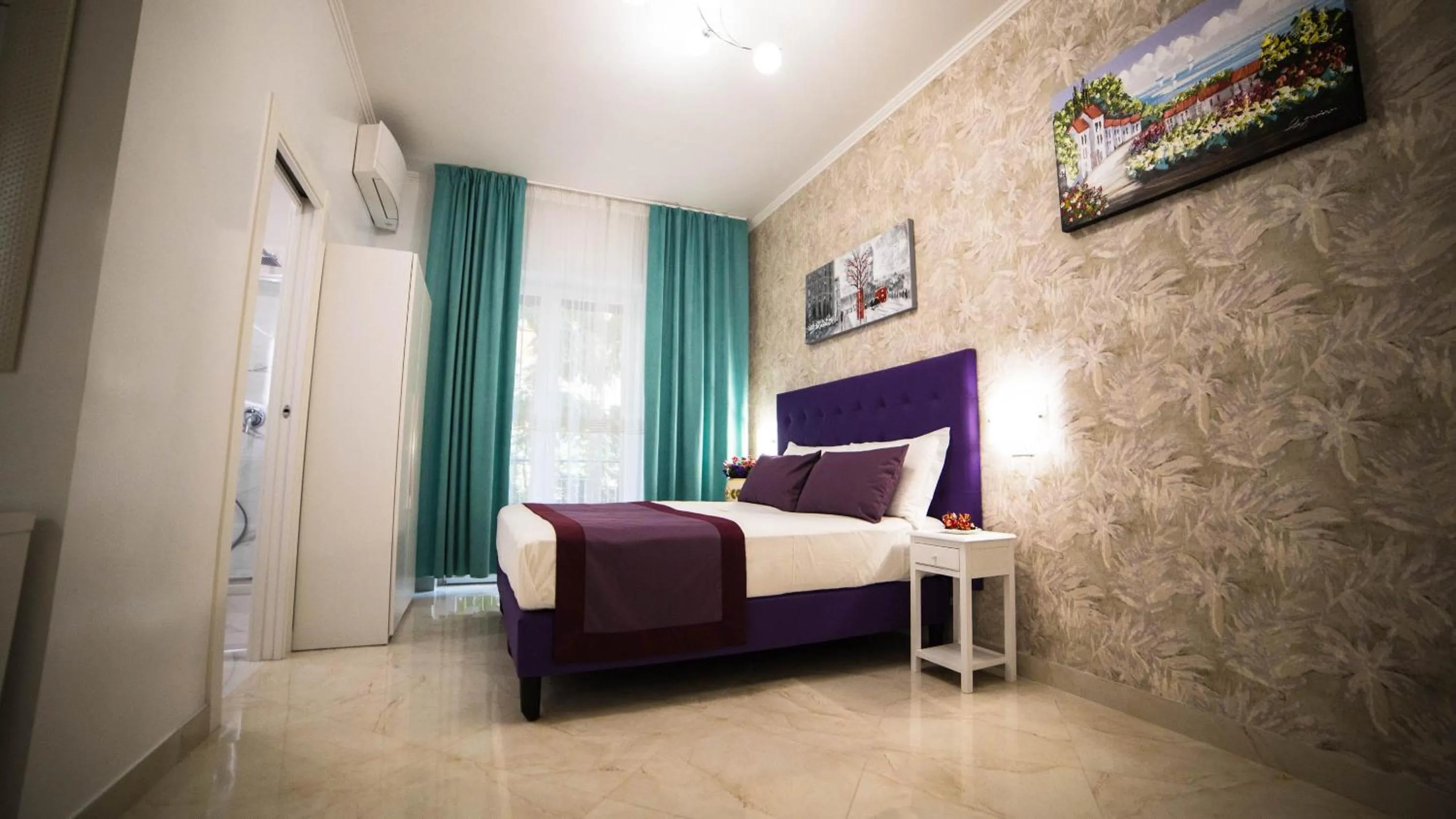 Bed in St. Peter Area Luxury Suites
