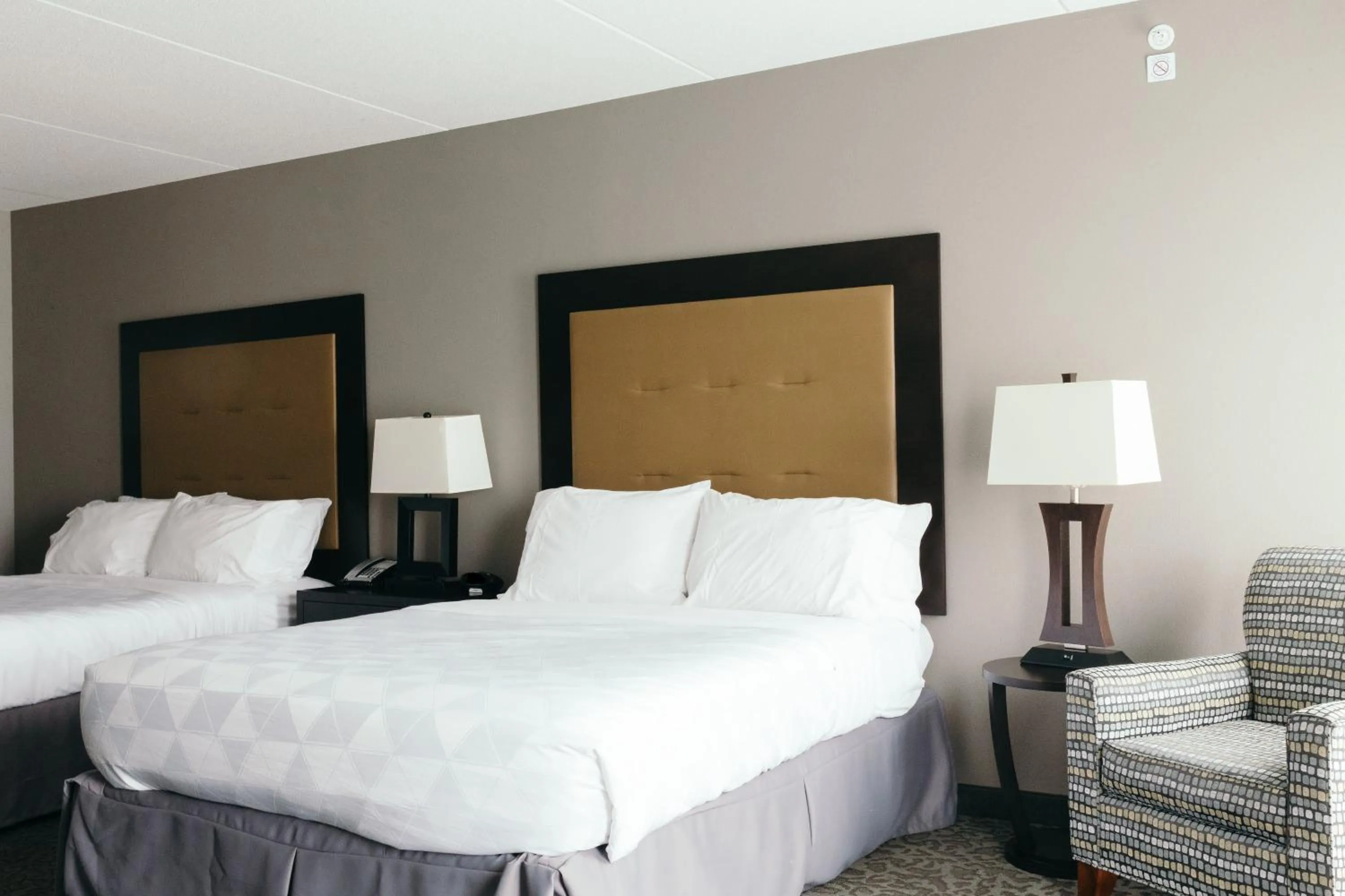 Photo of the whole room, Bed in Holiday Inn and Suites East Peoria by IHG