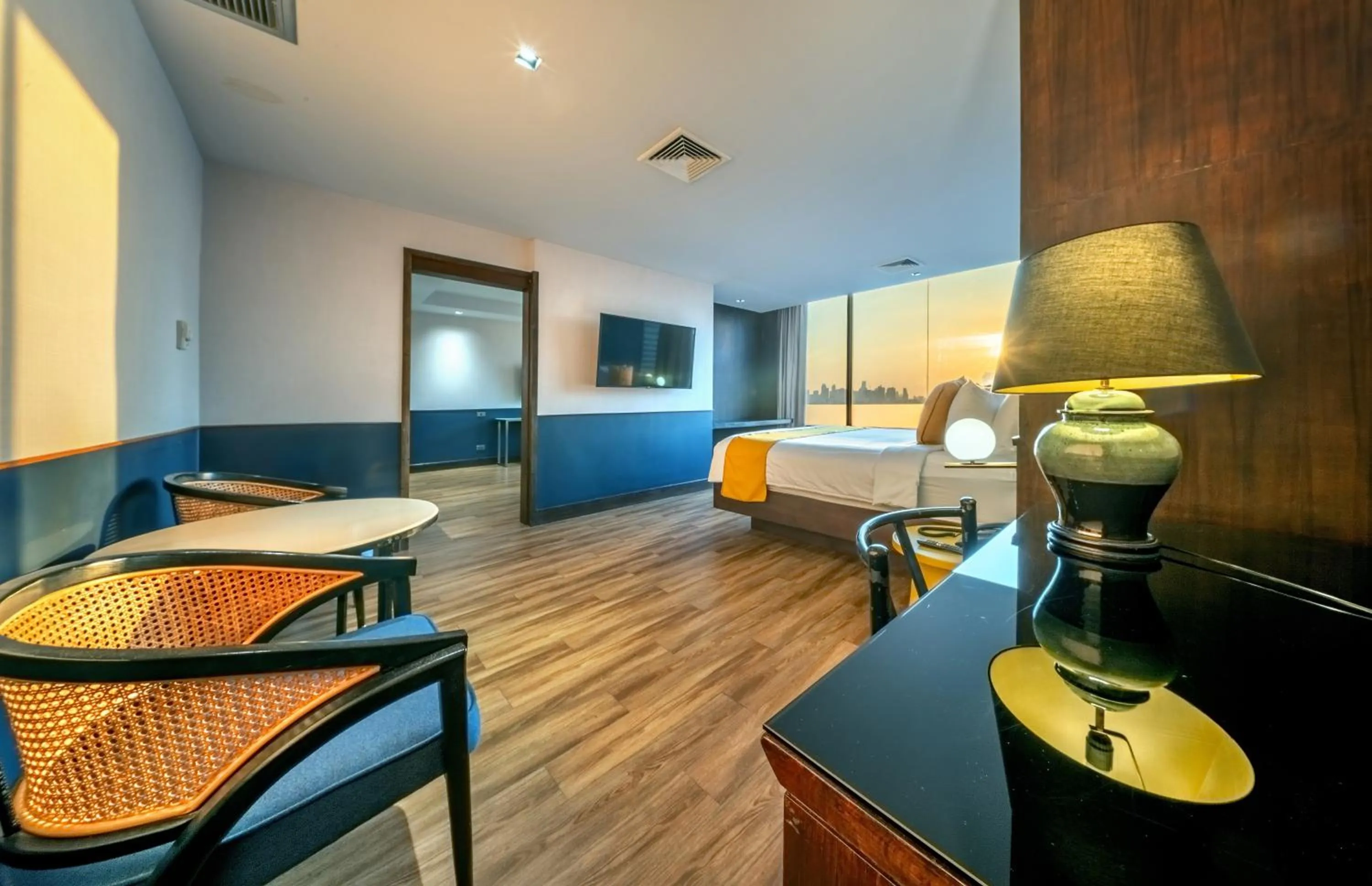 Bed in Graph Hotels Bangkok