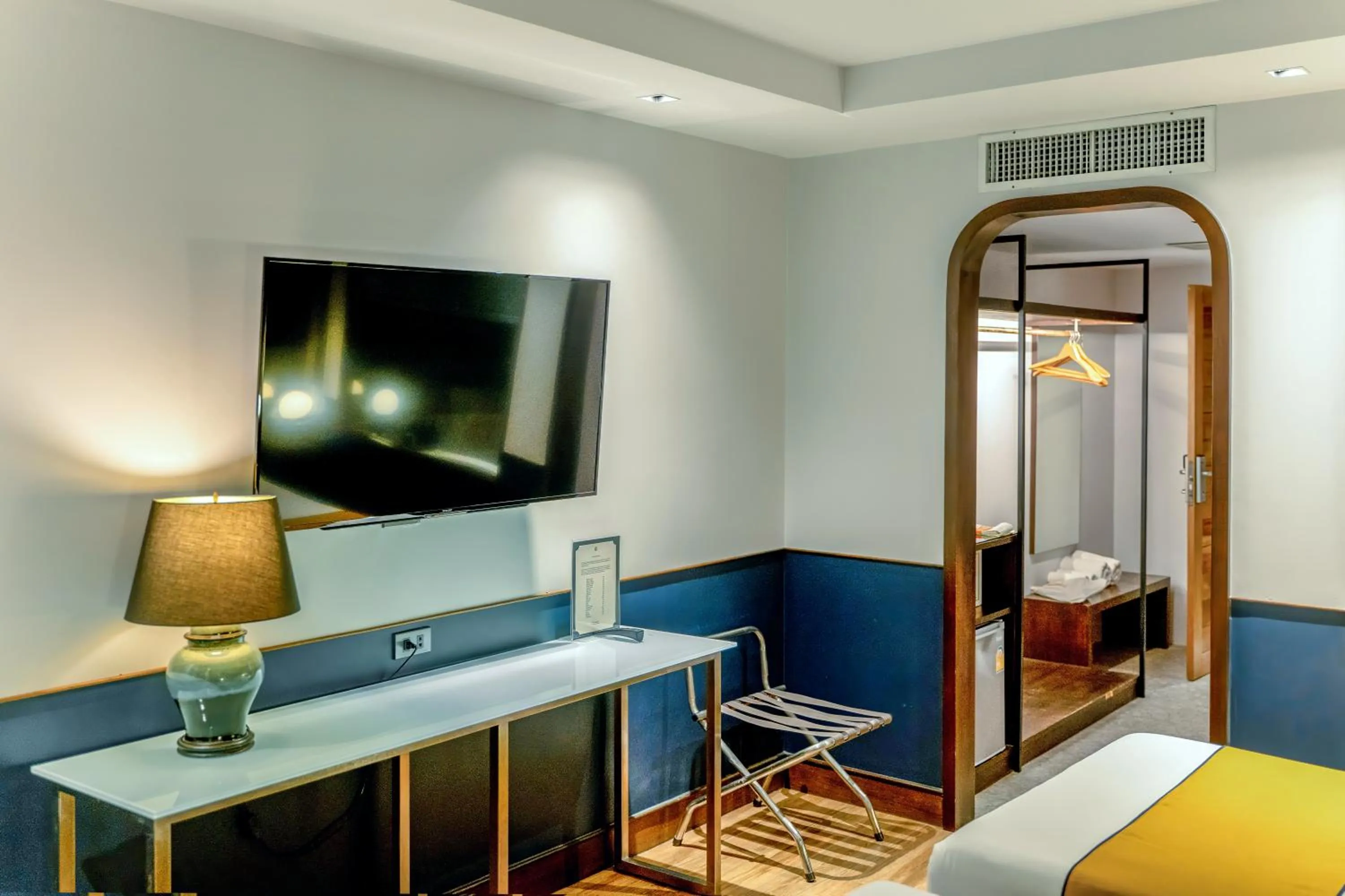 Bed in Graph Hotels Bangkok