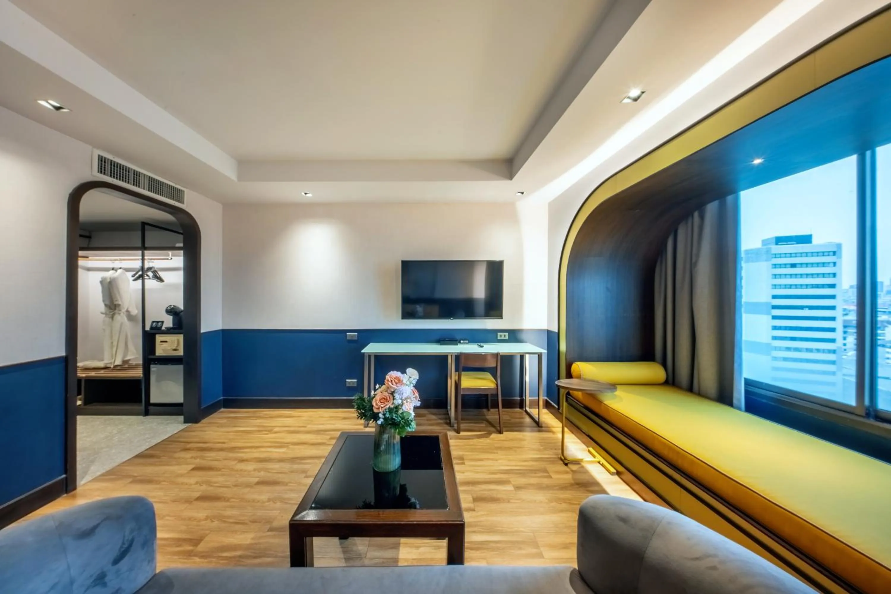 Bed in Graph Hotels Bangkok