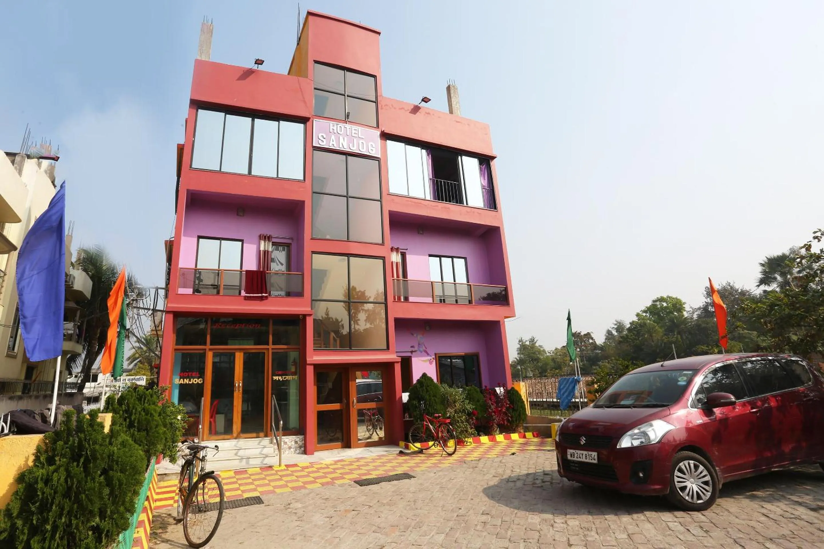 Facade/entrance in Hotel O Sanjog