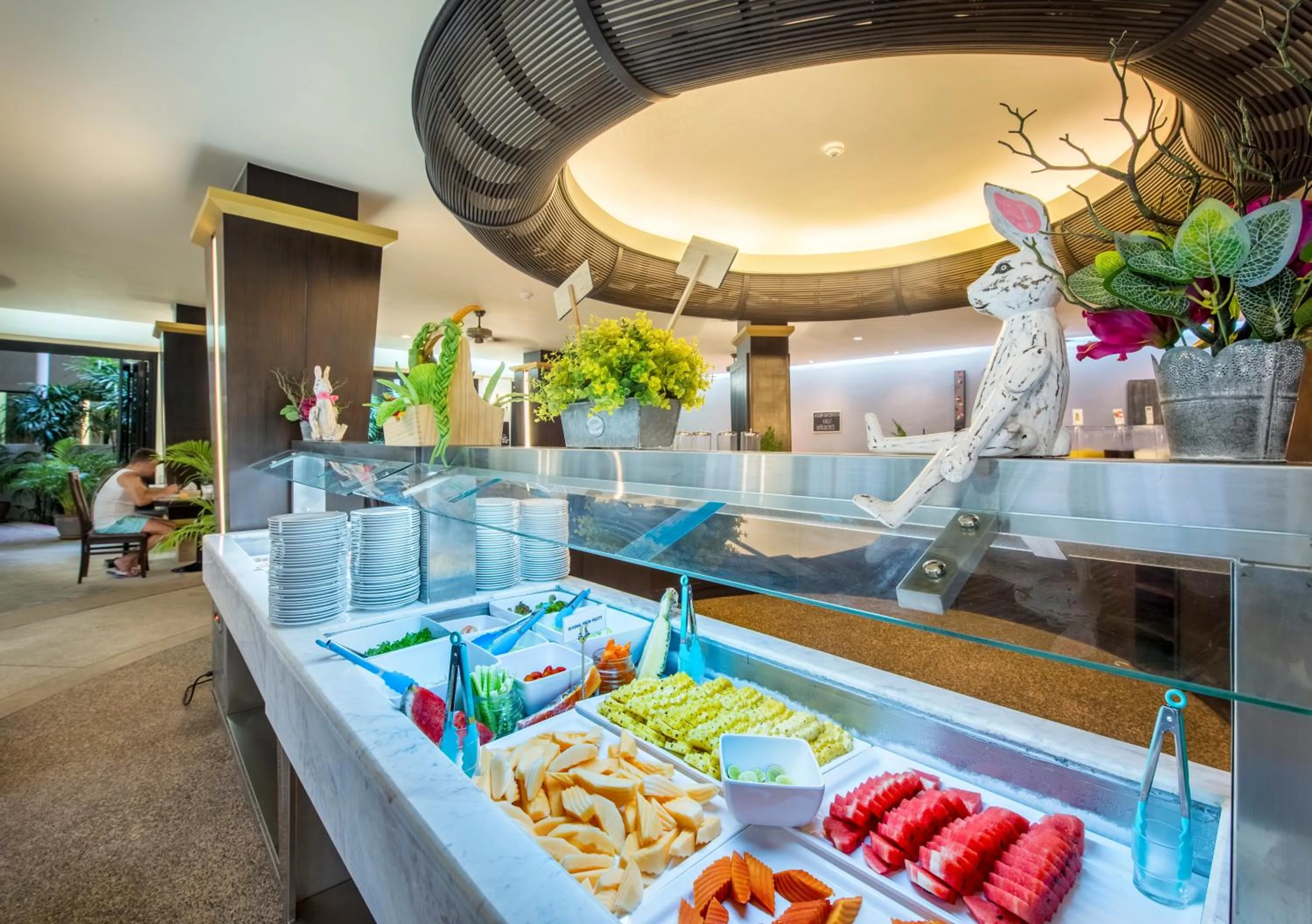 Breakfast in Chada Lanta Beach Resort