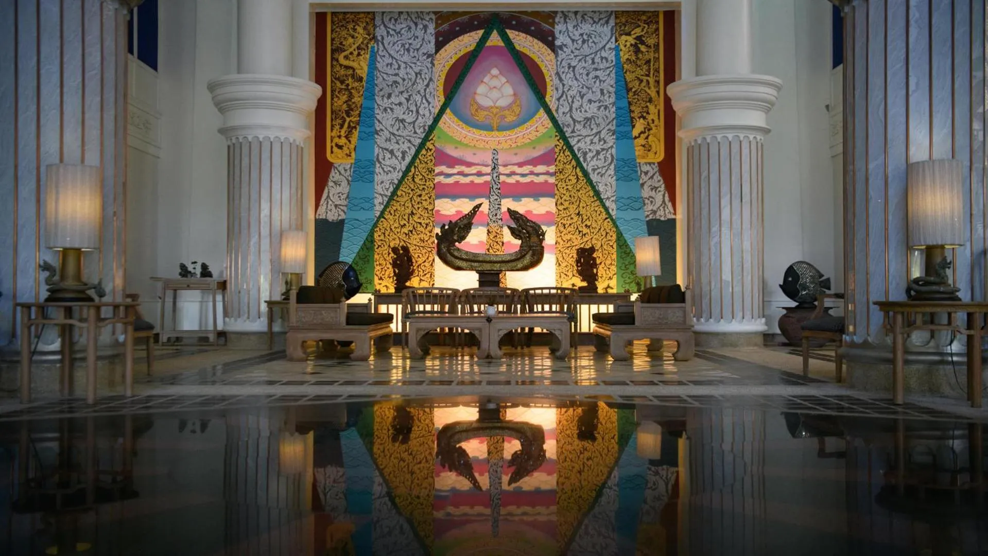 Lobby or reception in Chada Thai Village