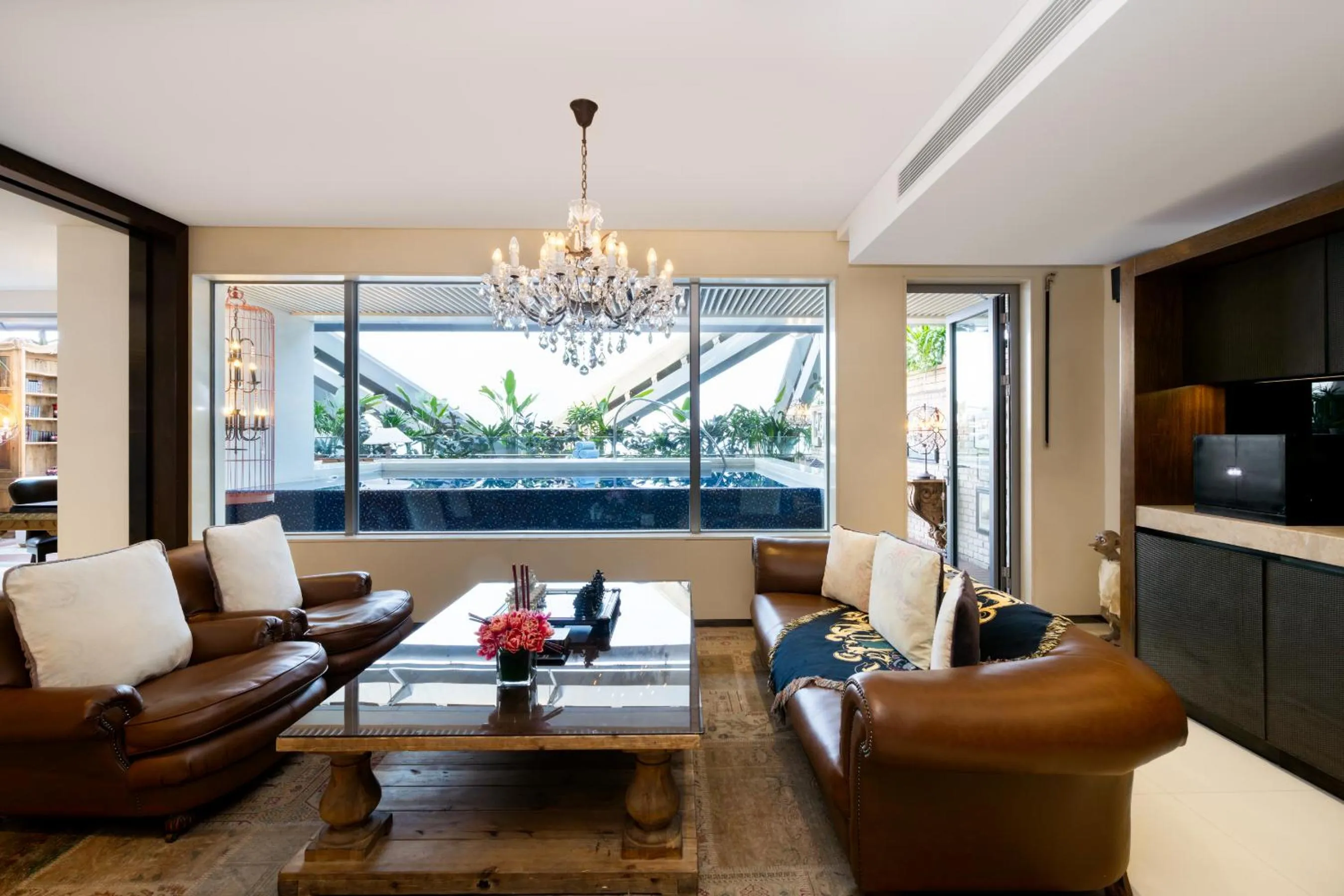 Living room in Hotel Éclat Beijing